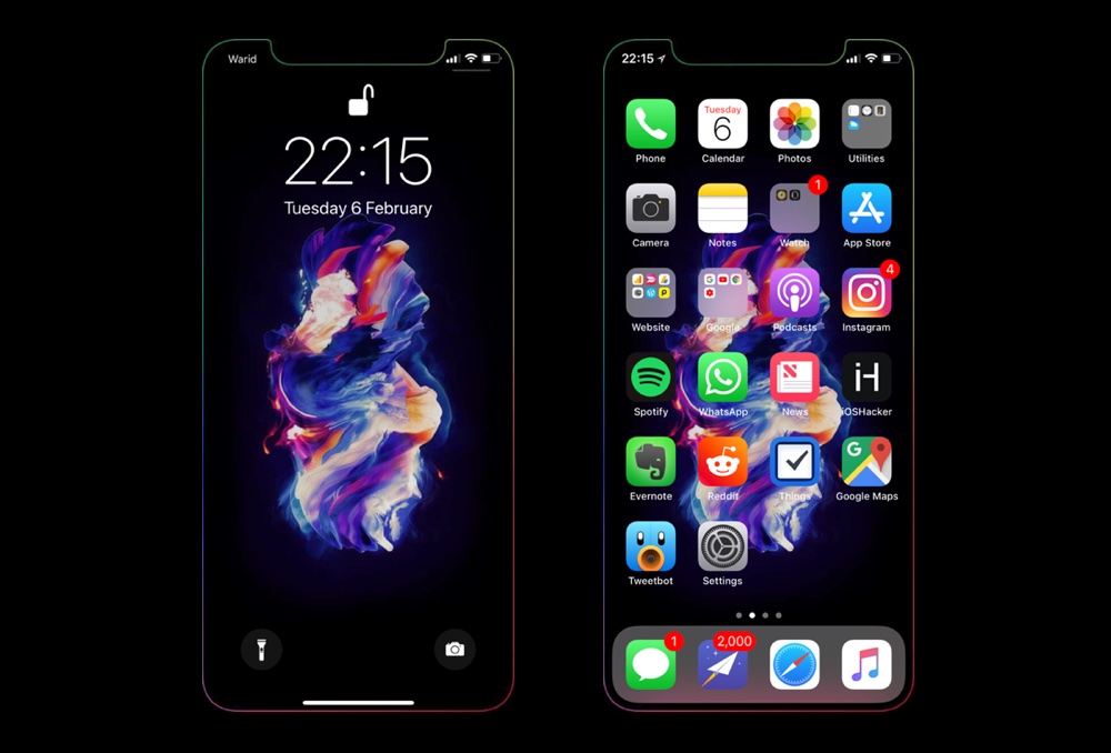 Iphone X Dark Wallpaper Hd , HD Wallpaper & Backgrounds