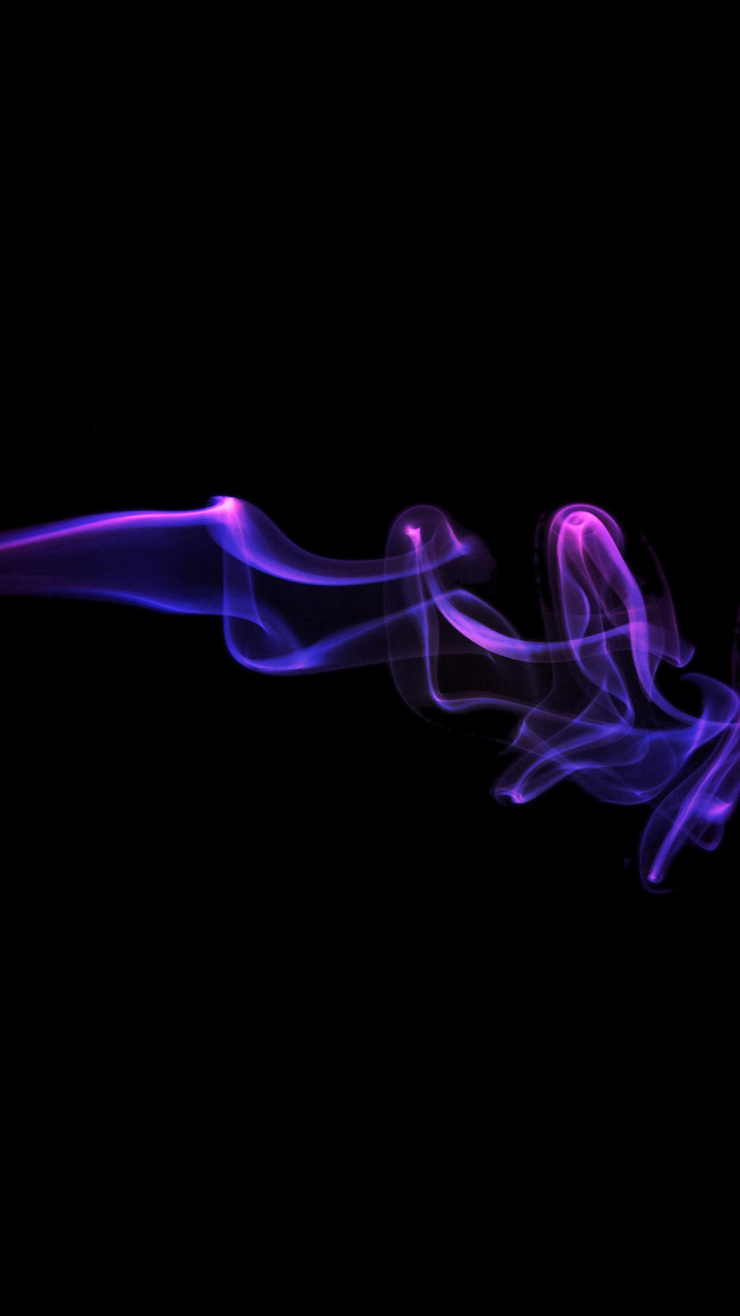 Abstract Smoke Background Violet Black Wallpaper Iphone - Abstract Smoke Wallpaper S7 , HD Wallpaper & Backgrounds