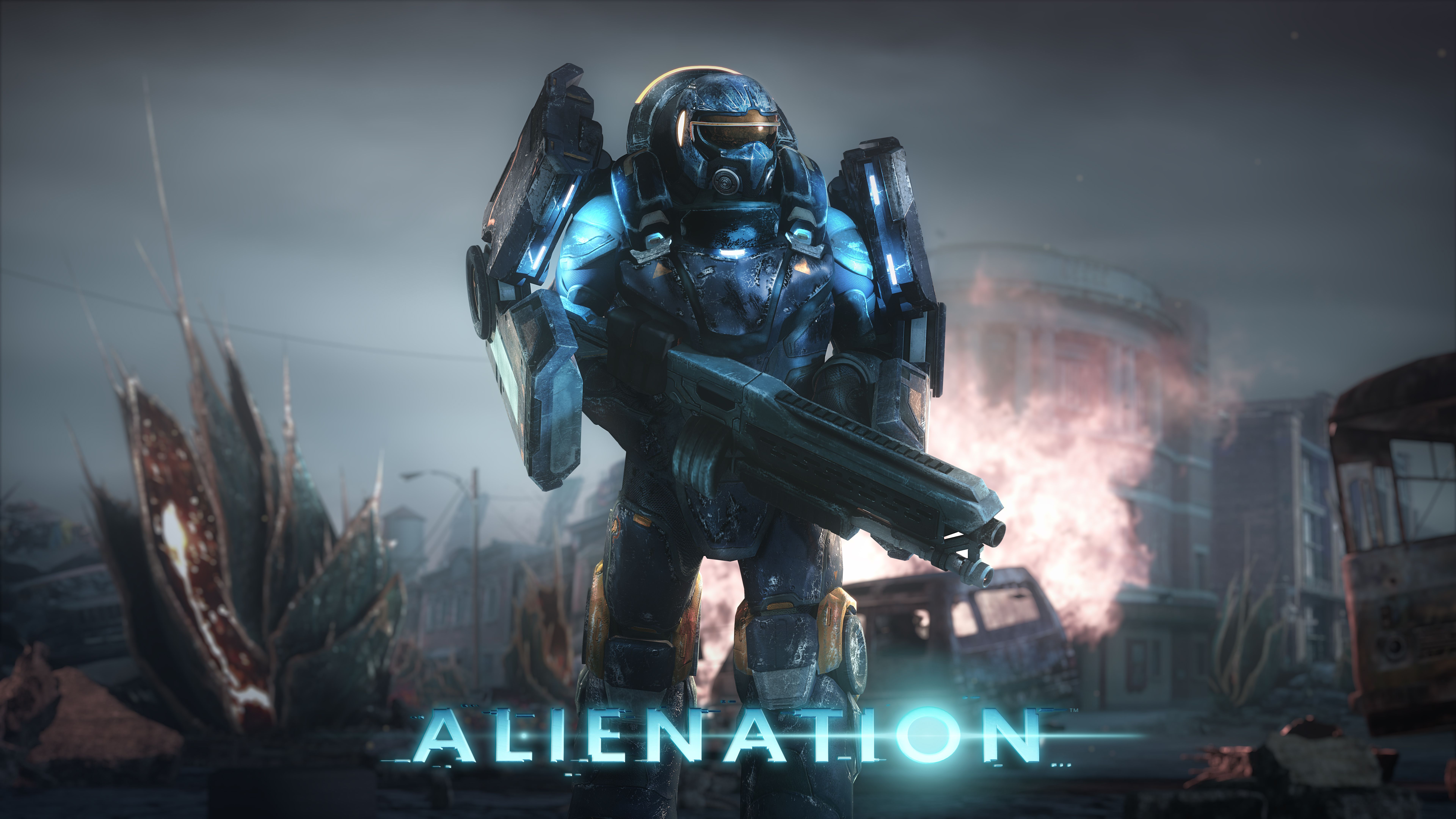 Alienation Ps4 Game 4k 8k Wallpapers - Alienation Ps4 Art , HD Wallpaper & Backgrounds