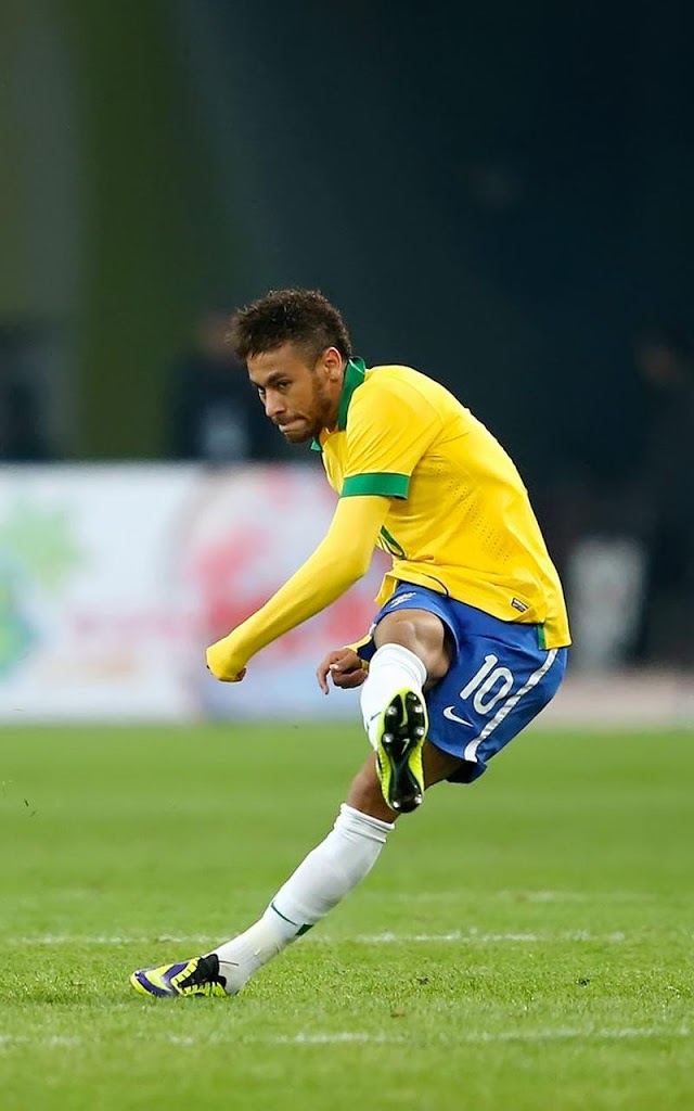 Download Wallpaper - Neymar Wallpaper Hd Brazil , HD Wallpaper & Backgrounds