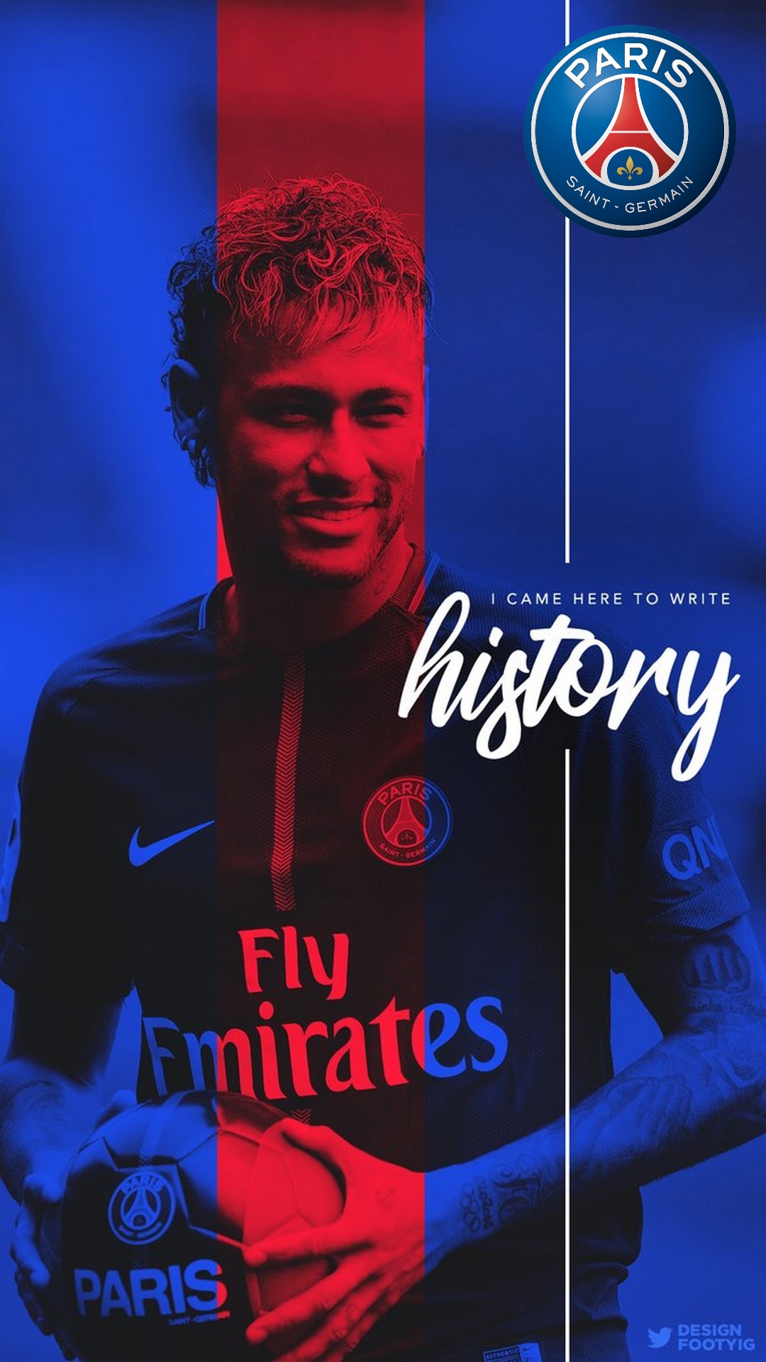 Neymar Psg Iphone Wallpaper - Neymar Psg Wallpaper Iphone , HD Wallpaper & Backgrounds
