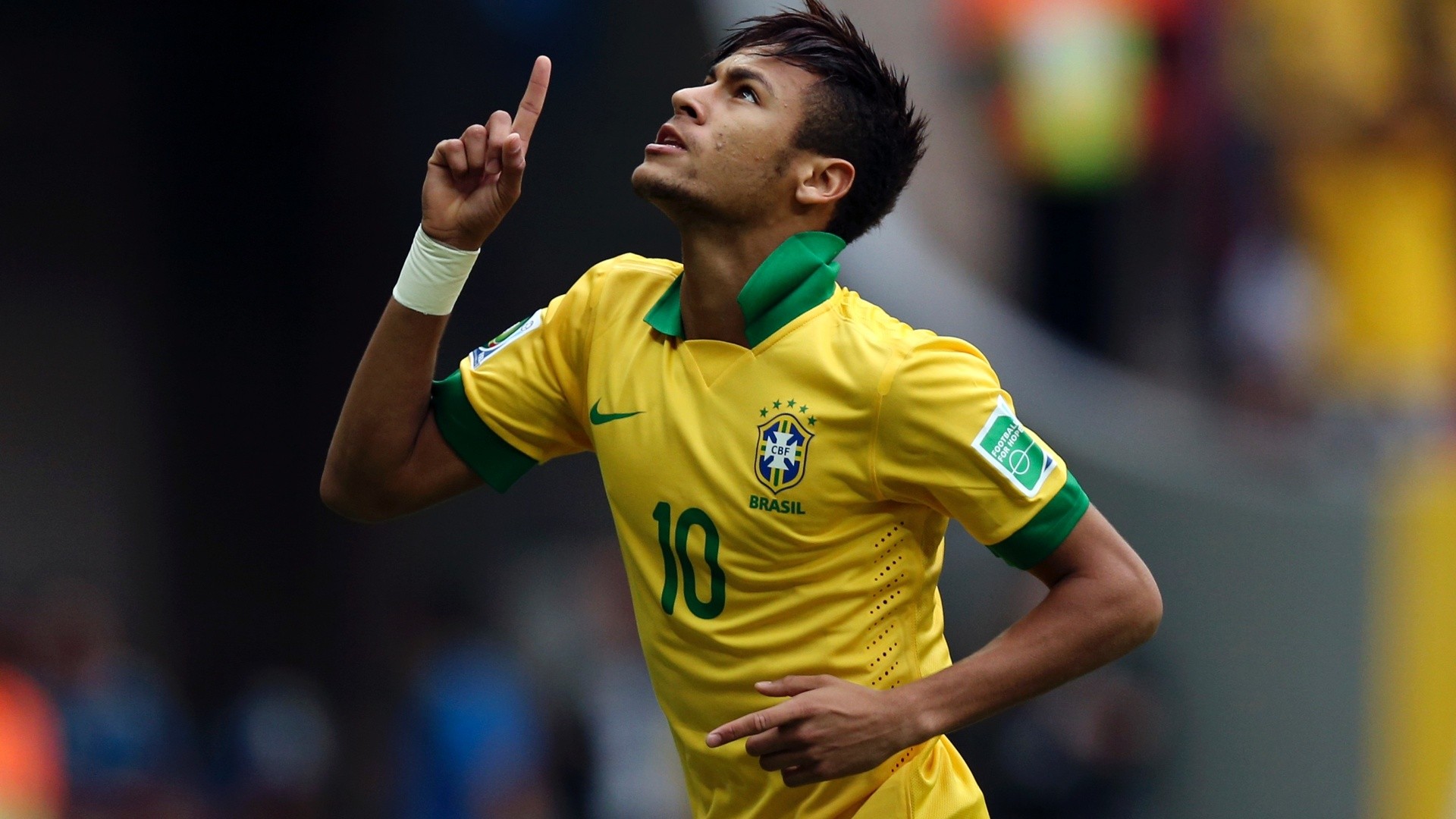 Neymar Wallpaper Brazil - Neymar Jr In Brazil , HD Wallpaper & Backgrounds