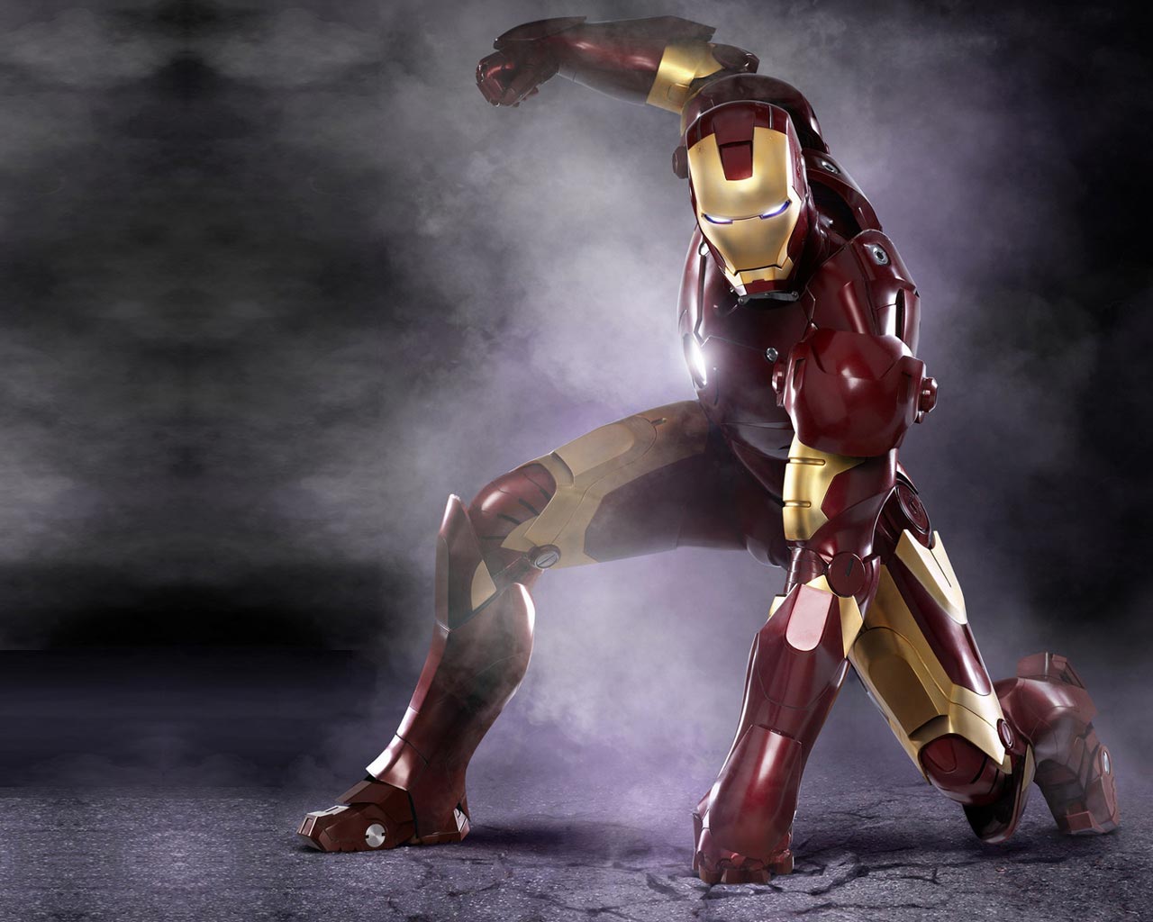 Iron Man Hd Wallpapers - Iron Man Broken Screen , HD Wallpaper & Backgrounds