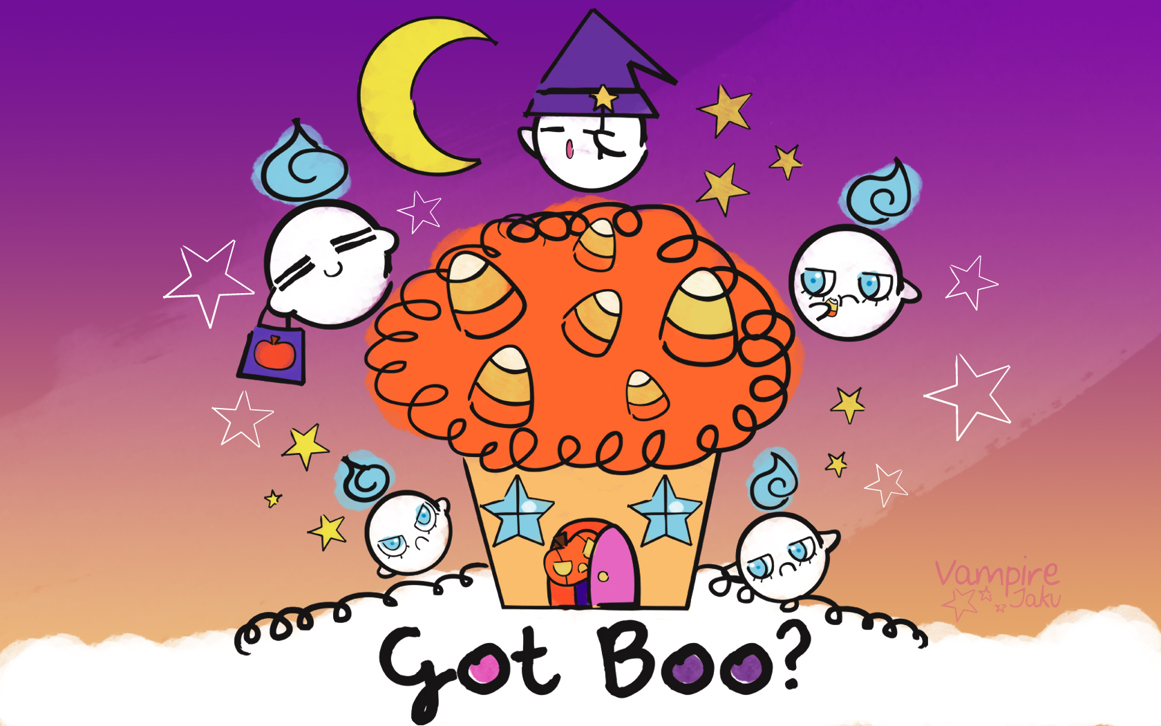 Halloween Kawaii , HD Wallpaper & Backgrounds