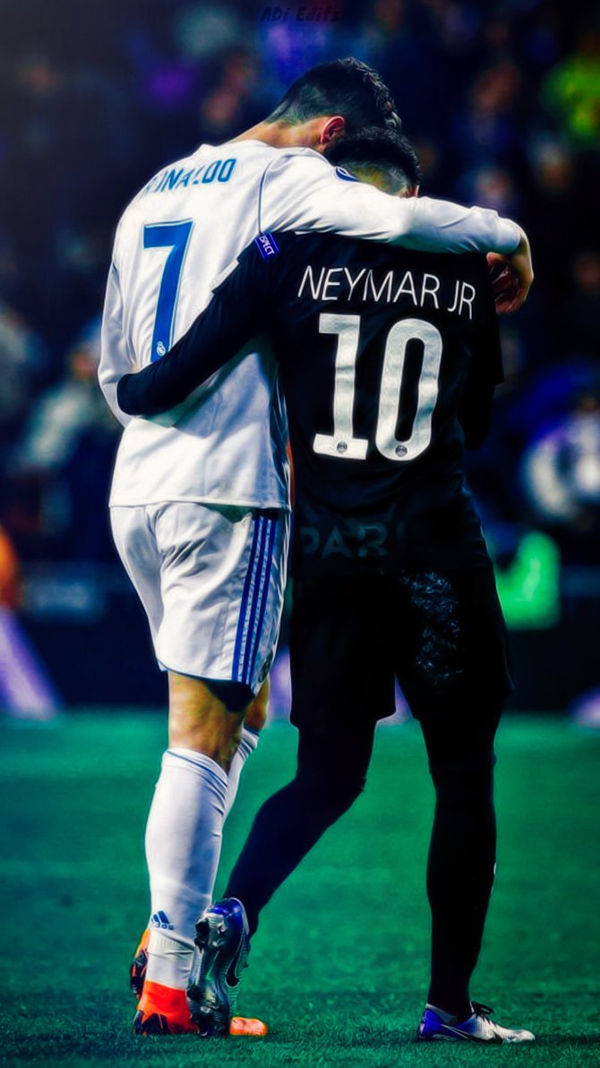 Neymar Wallpaper 2018 Hd - Cristiano Ronaldo E Neymar , HD Wallpaper & Backgrounds