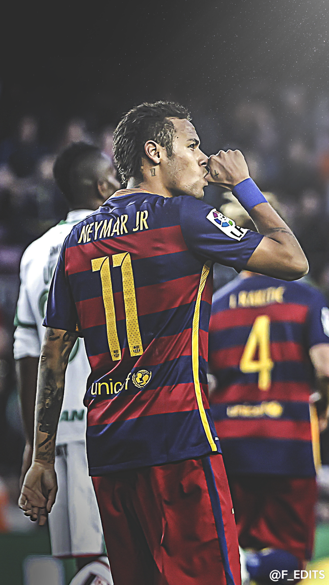 Fredrik On Twitter - Neymar Iphone Wallpaper 2016 , HD Wallpaper & Backgrounds