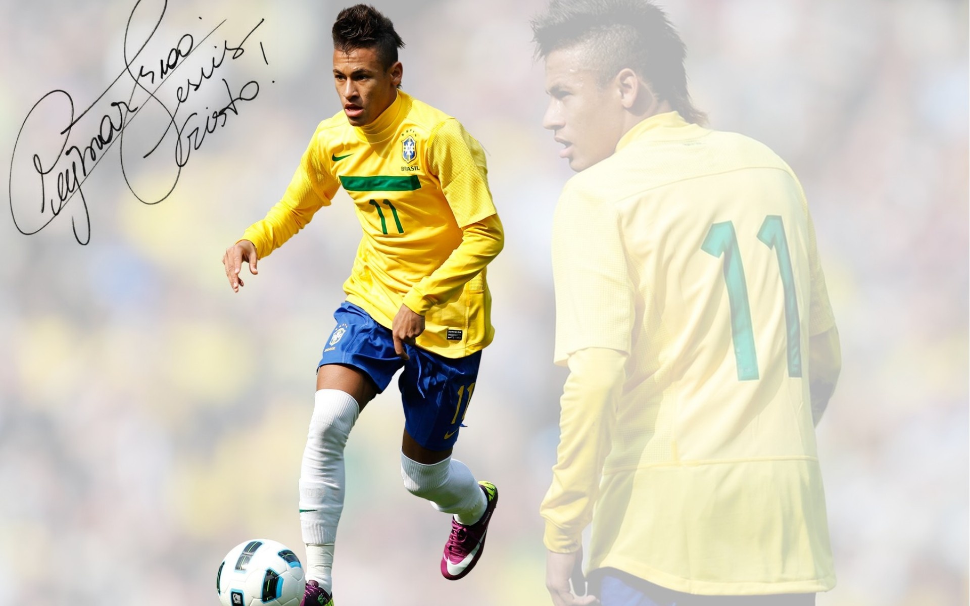Neymar Wallpaper White Background , HD Wallpaper & Backgrounds