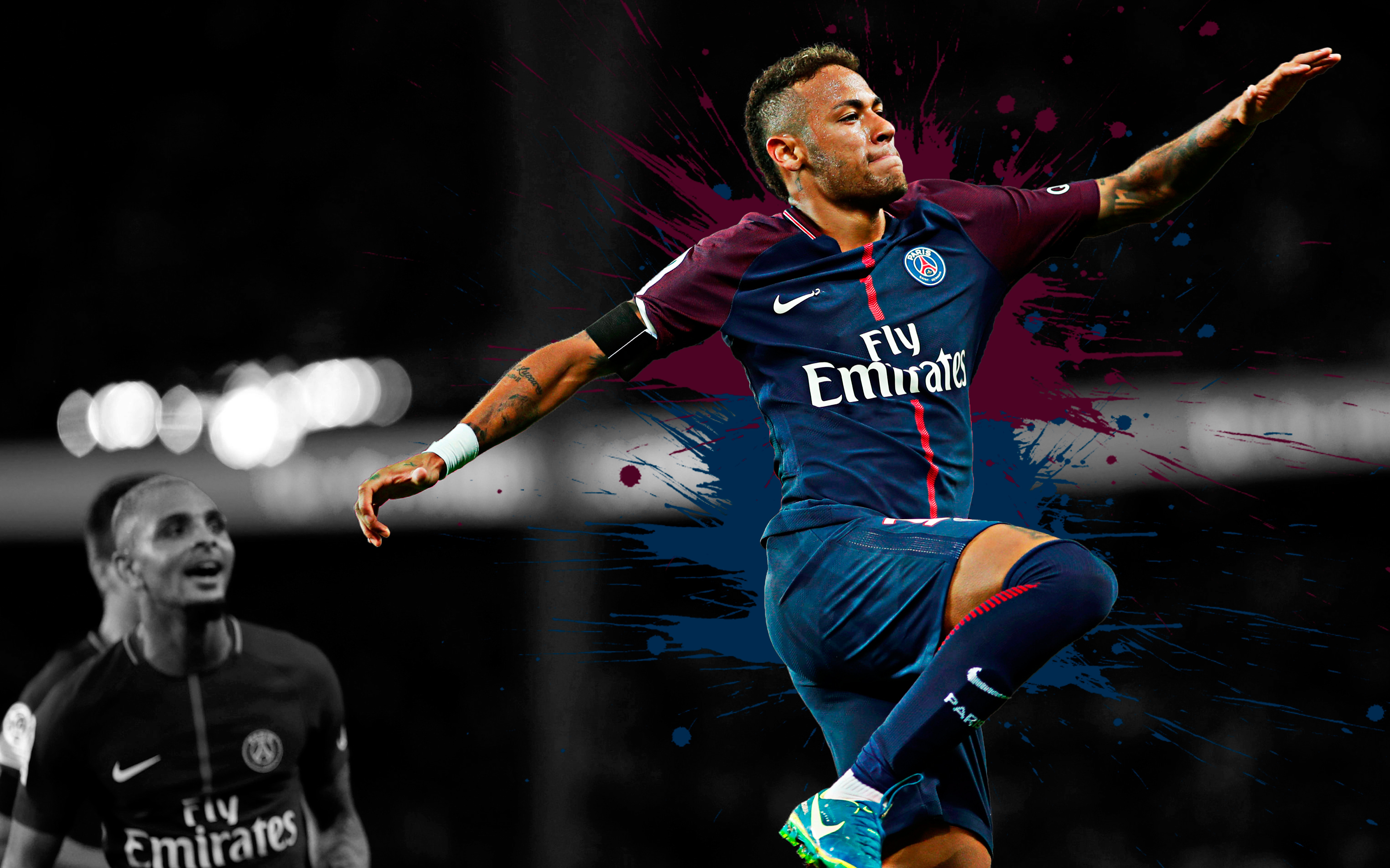 Soccer, Paris Saint-germain F - Psg 6 2 Toulouse Neymar , HD Wallpaper & Backgrounds
