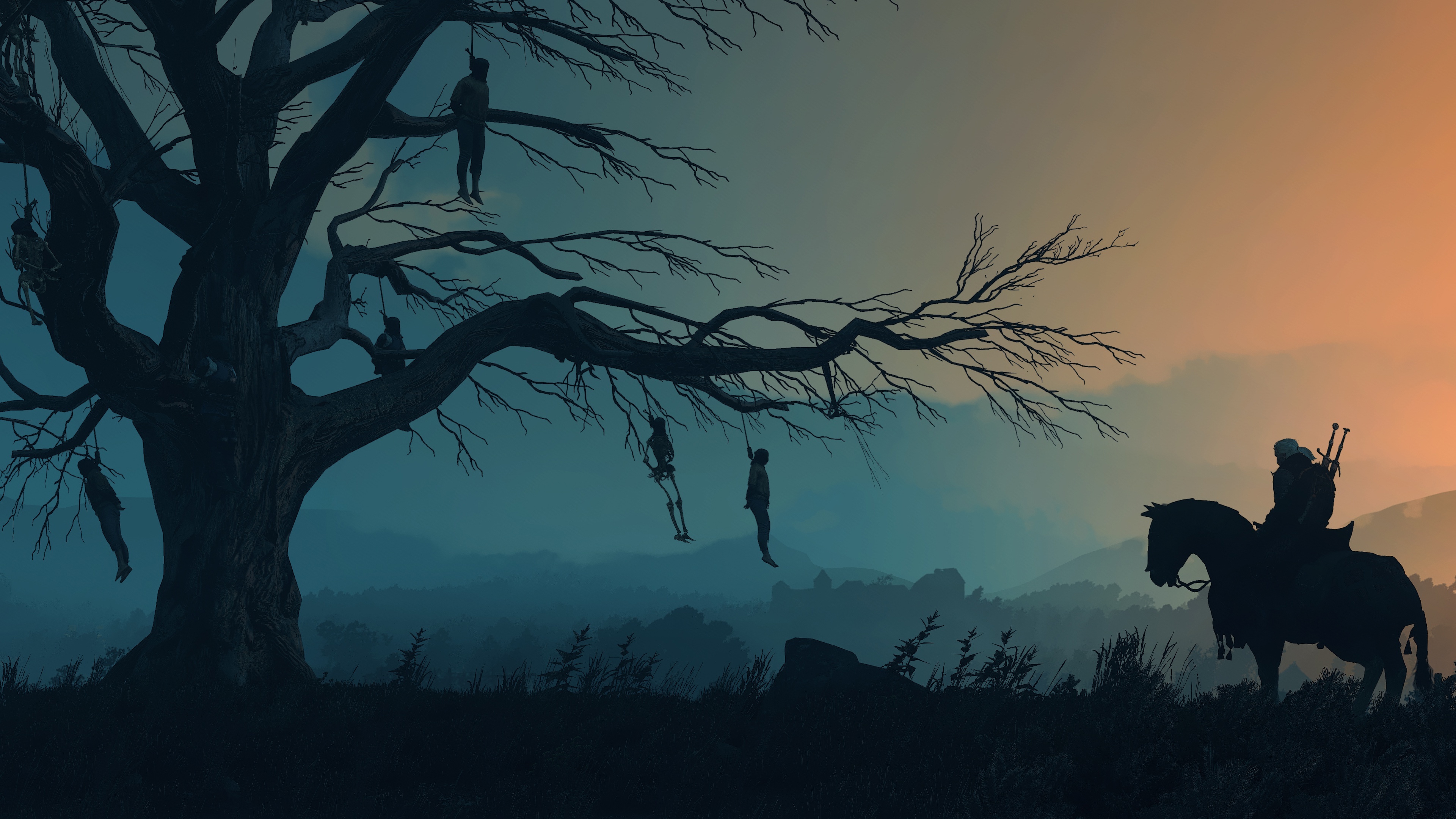 The Witcher 3 Wild Hunt Minimalist Wallpaper - Witcher 3 Wallpaper 4k , HD Wallpaper & Backgrounds