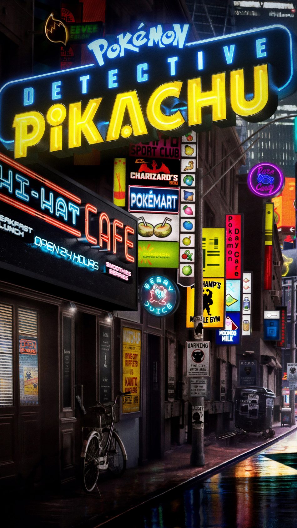 Pokémon Detective Pikachu 4k Ultra Hd Mobile Wallpaper - Detective Pikachu Poster Hd , HD Wallpaper & Backgrounds