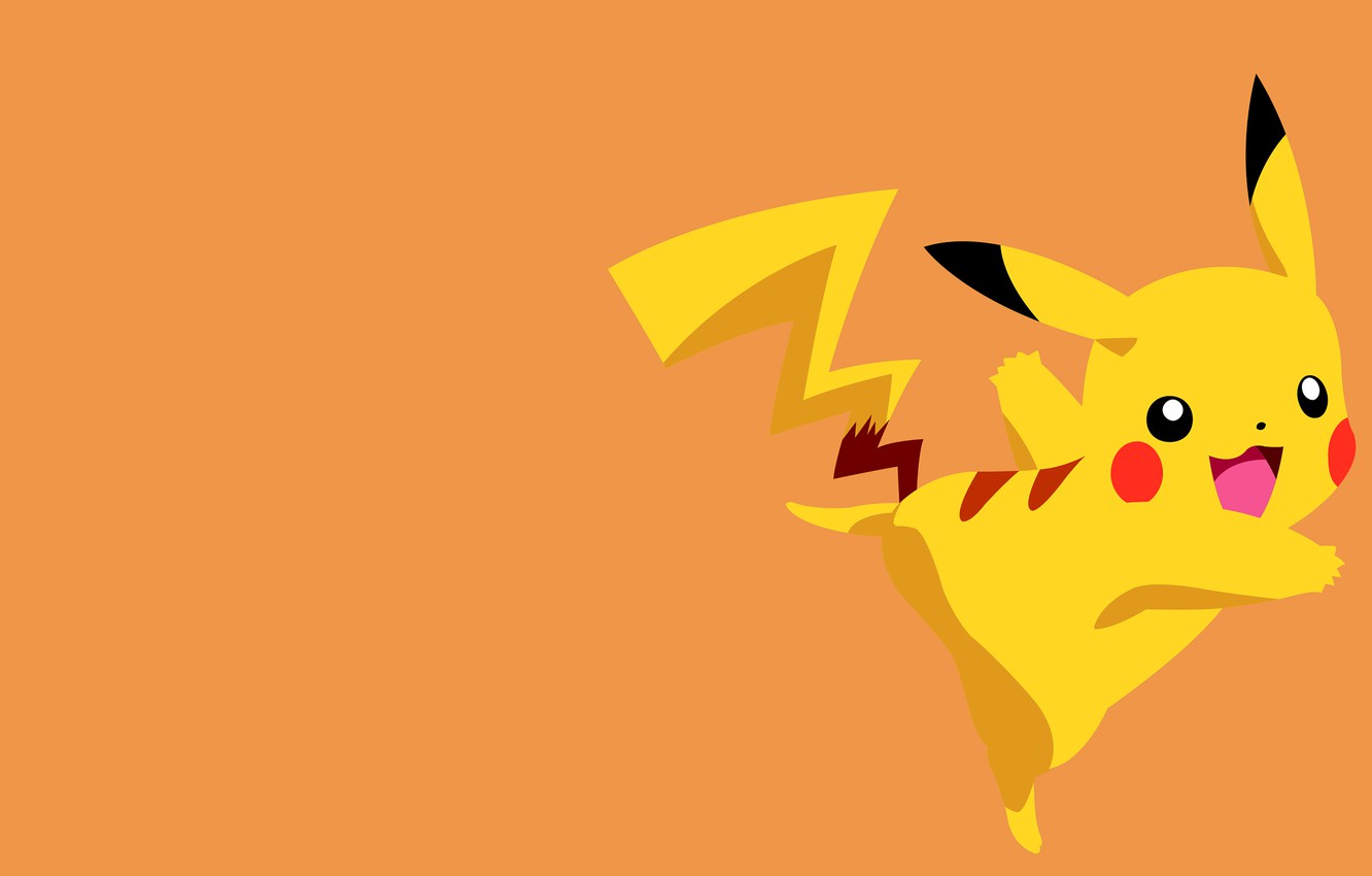 Photo Wallpaper Pokemon, Pokemon, Pikachu - Cartoon , HD Wallpaper & Backgrounds