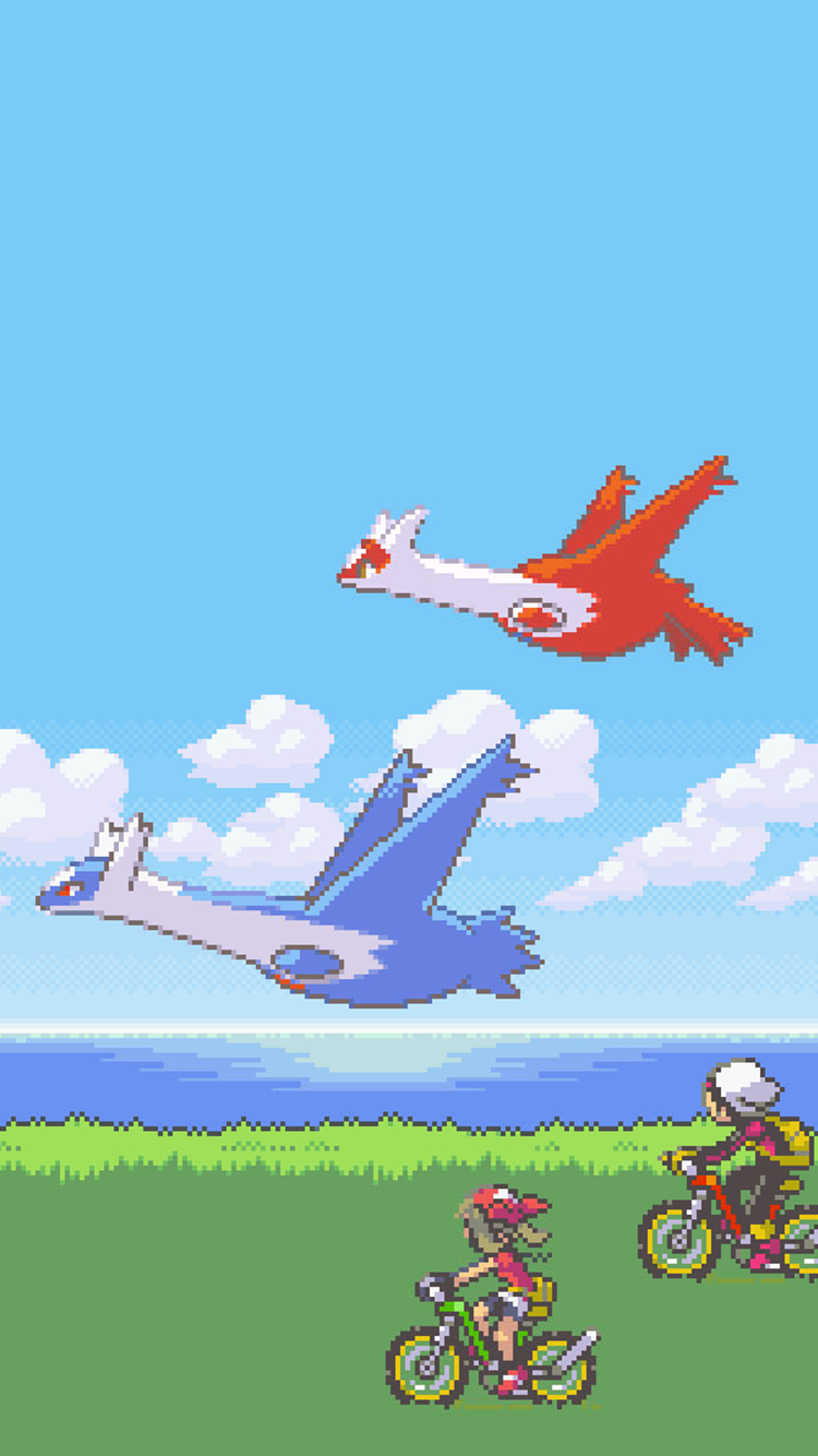 Anyone Know If There's A Live Wallpaper With Latios - Pokemon , HD Wallpaper & Backgrounds