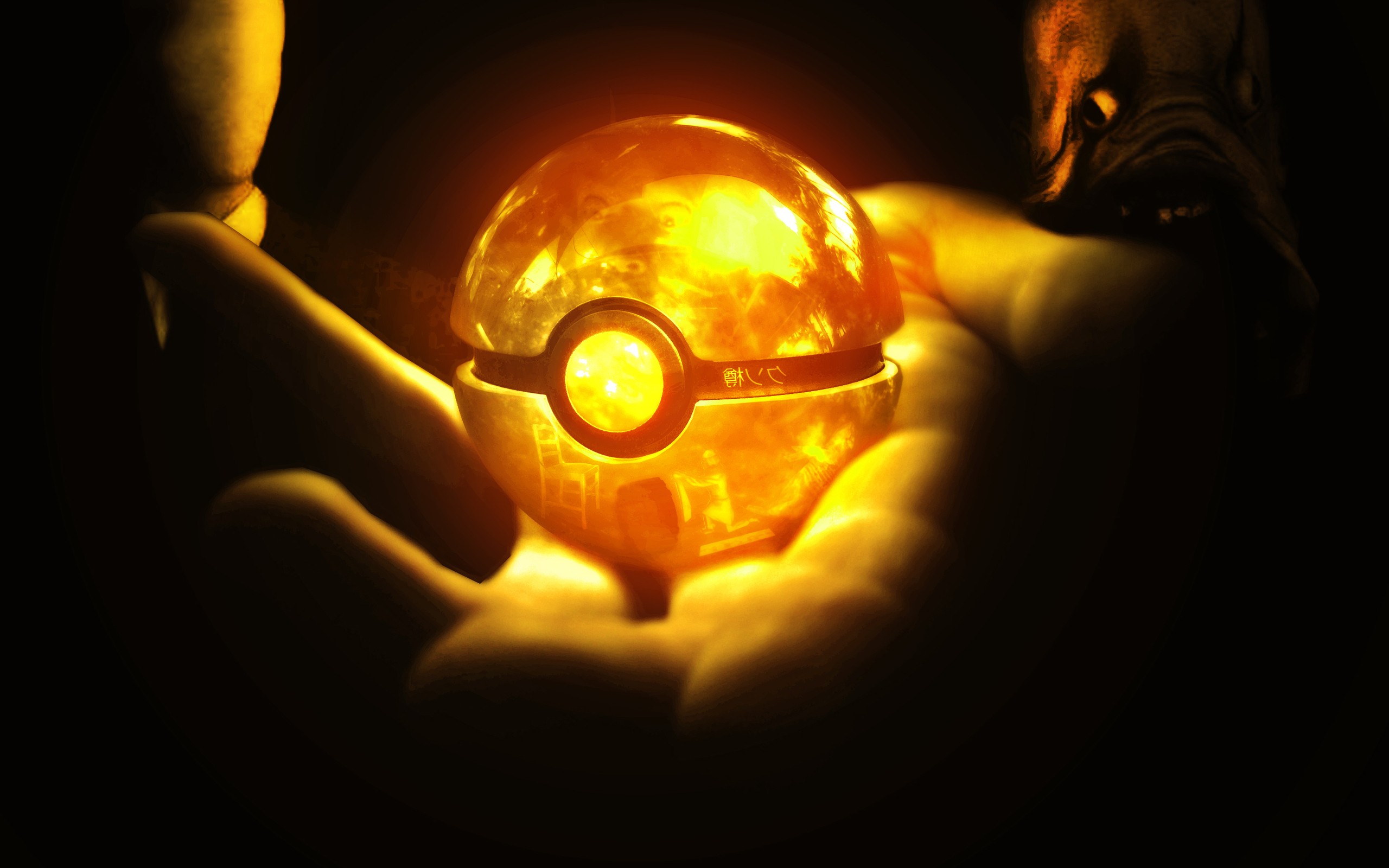 Pokémon Go Hd Wallpaper - Pikachu Pokeball Wallpaper Hd , HD Wallpaper & Backgrounds