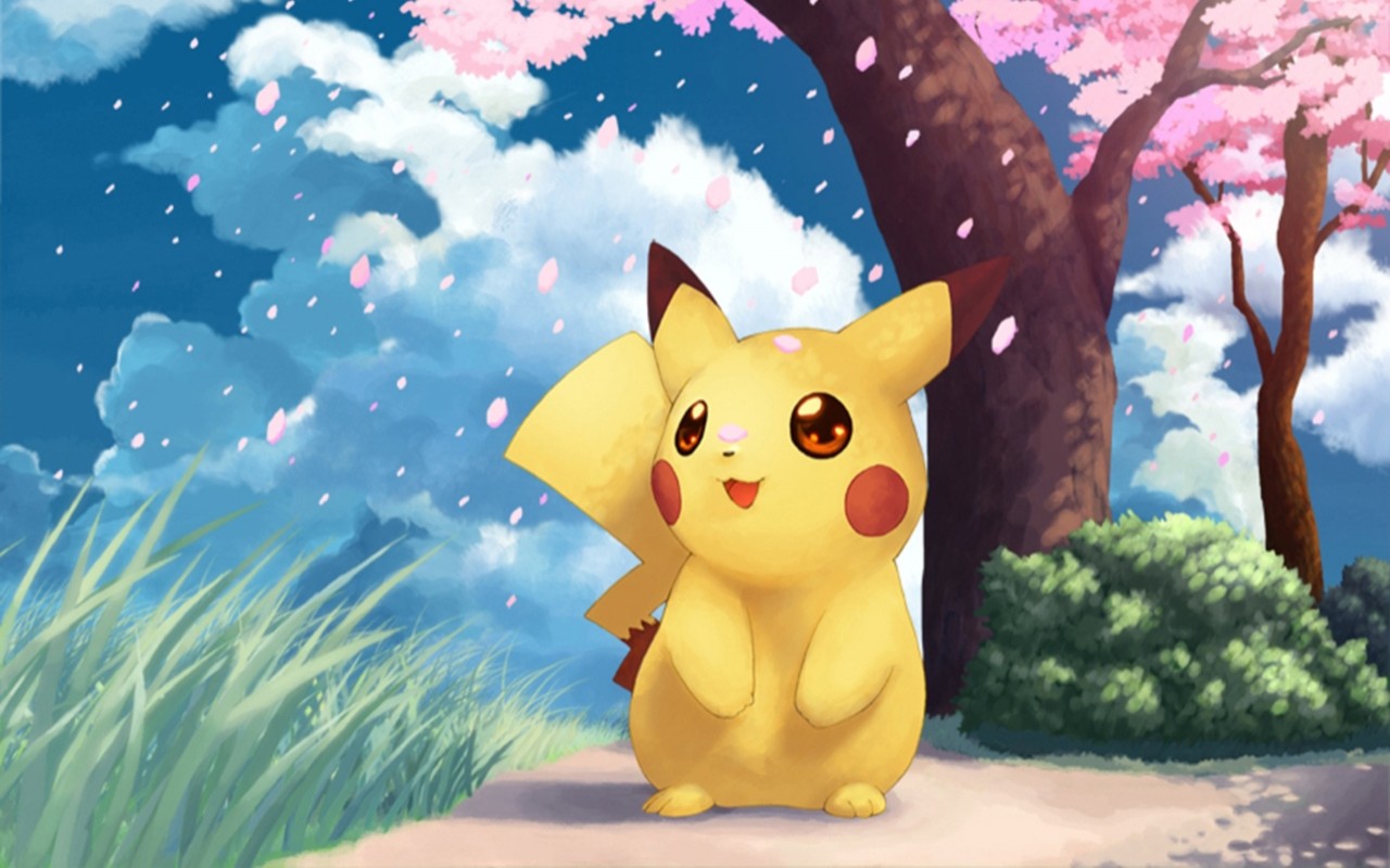 Cool Pokemon Wallpapers-pickachu - Cute Pikachu Wallpaper Hd , HD Wallpaper & Backgrounds