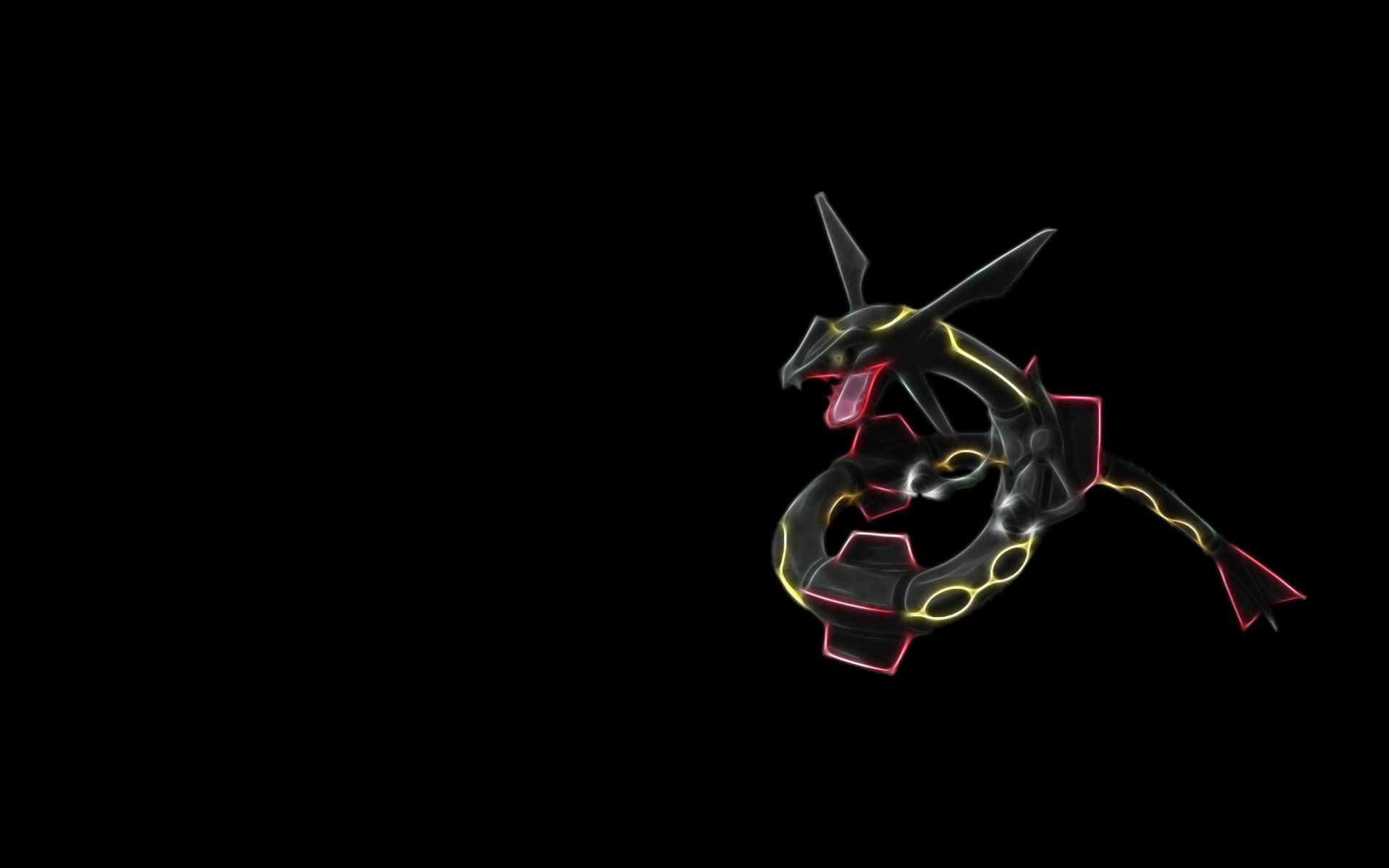 Epic - Pokemon Shiny Rayquaza , HD Wallpaper & Backgrounds