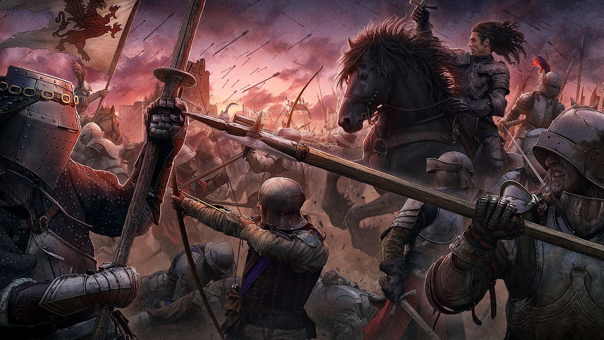 Fantasy Battle , HD Wallpaper & Backgrounds