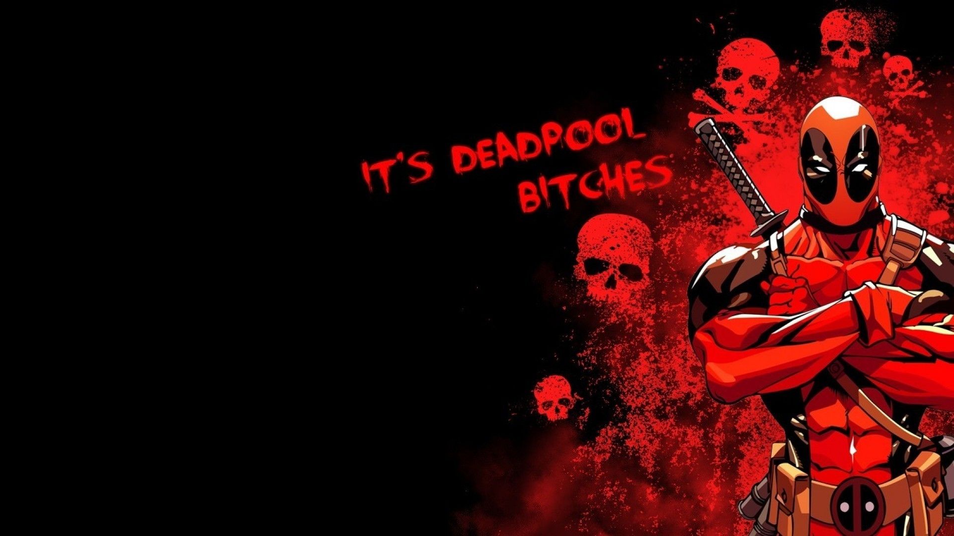 Deadpool Wallpaper Hd 1080p , HD Wallpaper & Backgrounds