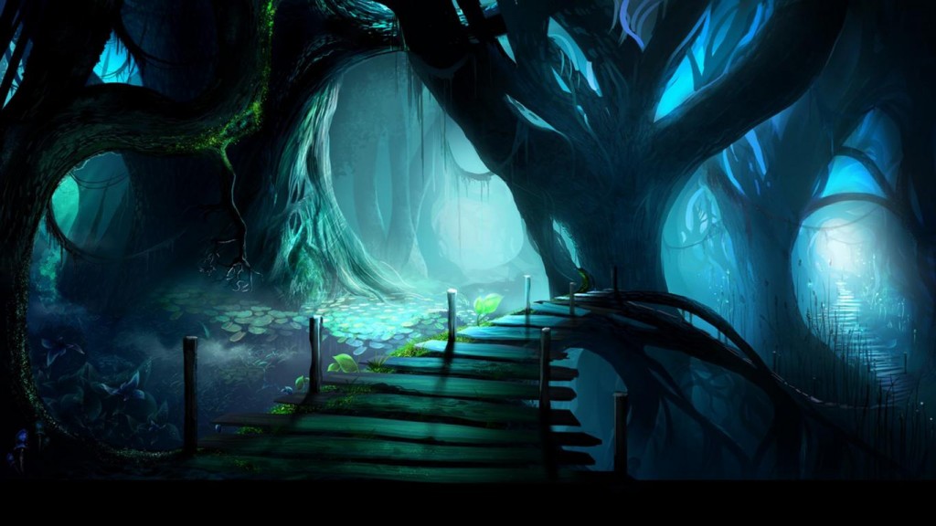 Hd Laptop Photo Resolution - Dark Forest World Of Warcraft , HD Wallpaper & Backgrounds