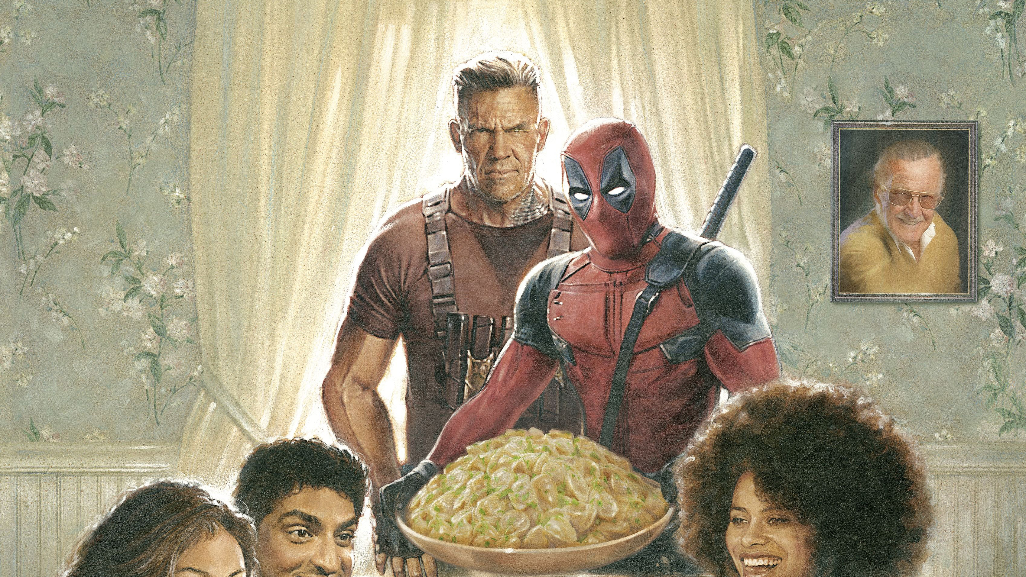Cable Deadpool Wallpaper - Deadpool Thanksgiving , HD Wallpaper & Backgrounds