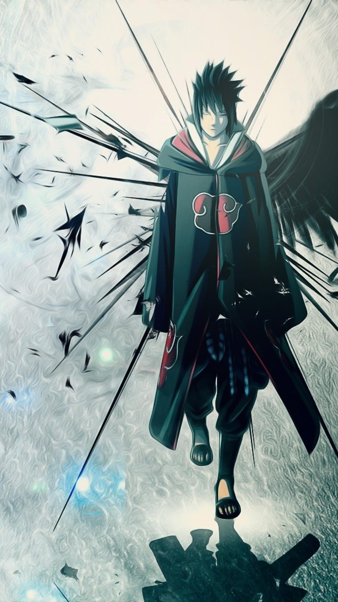 Anime Wallpaper - Sasuke Akatsuki , HD Wallpaper & Backgrounds