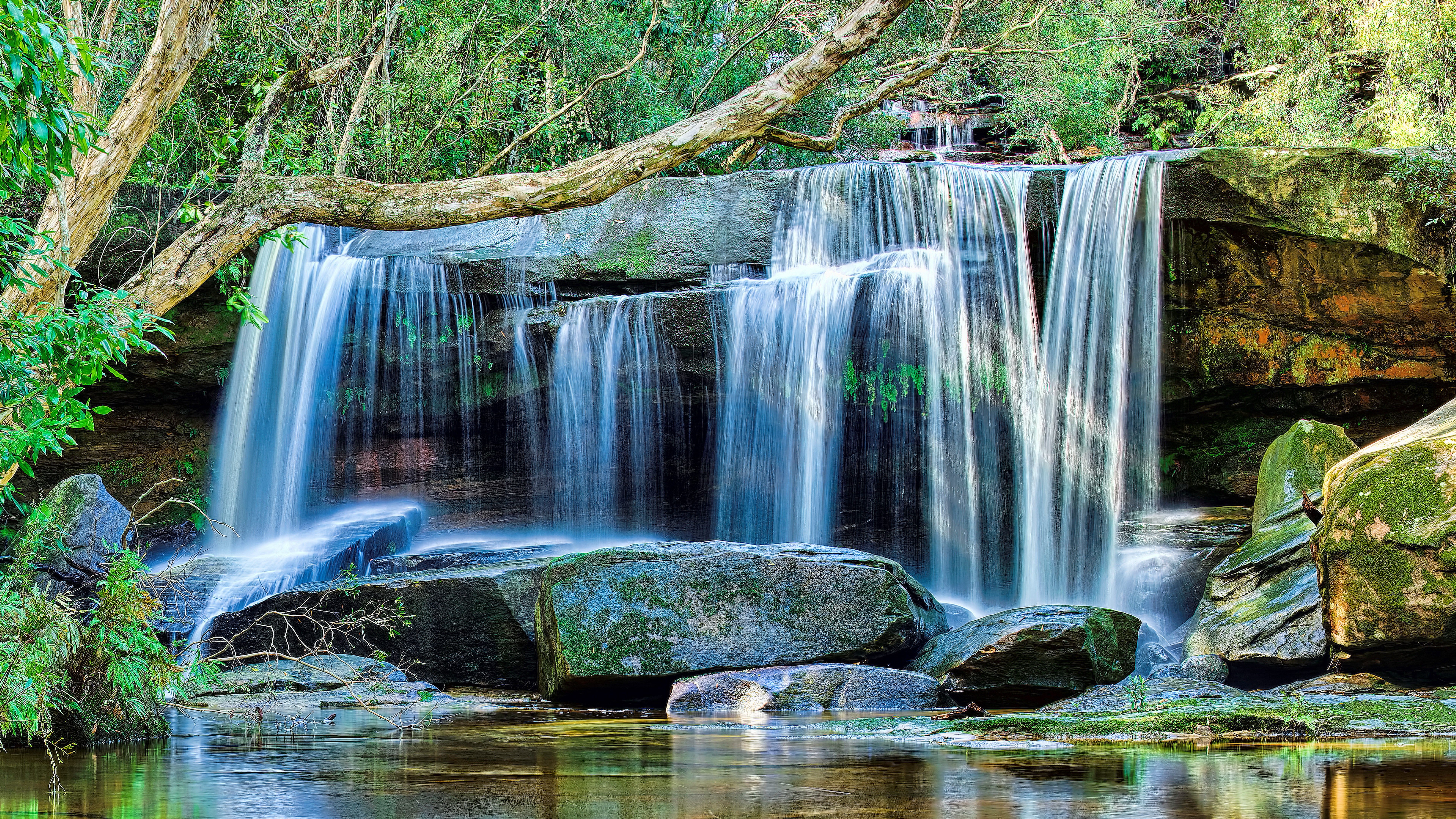 8k Ultra Hd Nature Waterfall Wallpaper Hd - Imagenes 8k Ultra Hd , HD Wallpaper & Backgrounds