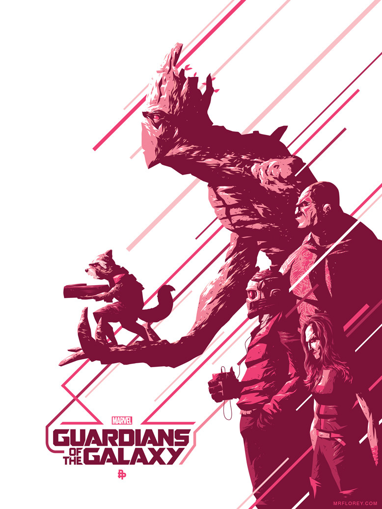 Guardians Of The Galaxy Has The Best Posters - Alternative Movie Posters Guardians Of The Galaxy , HD Wallpaper & Backgrounds