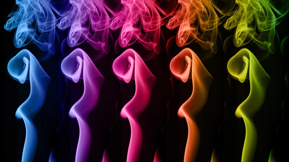 Wallpaper, Humo, Colores, Fondo De Pantalla - Tapety Na Telefon Marihuana , HD Wallpaper & Backgrounds