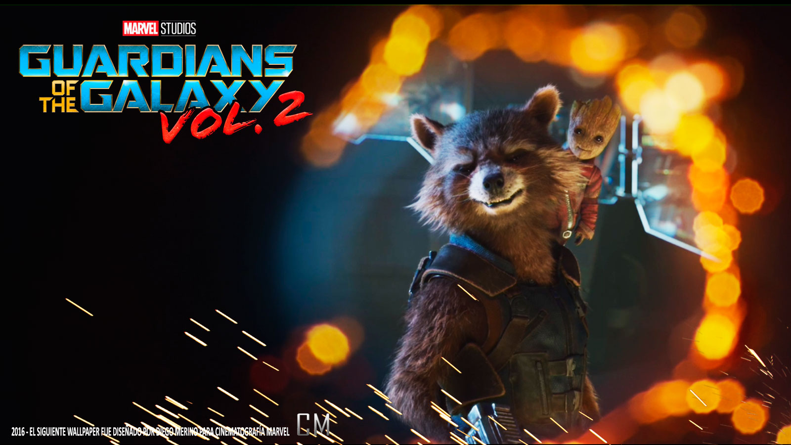 Guardianes De La Galaxia Vol - Rocket Raccoon Smiling Gif , HD Wallpaper & Backgrounds