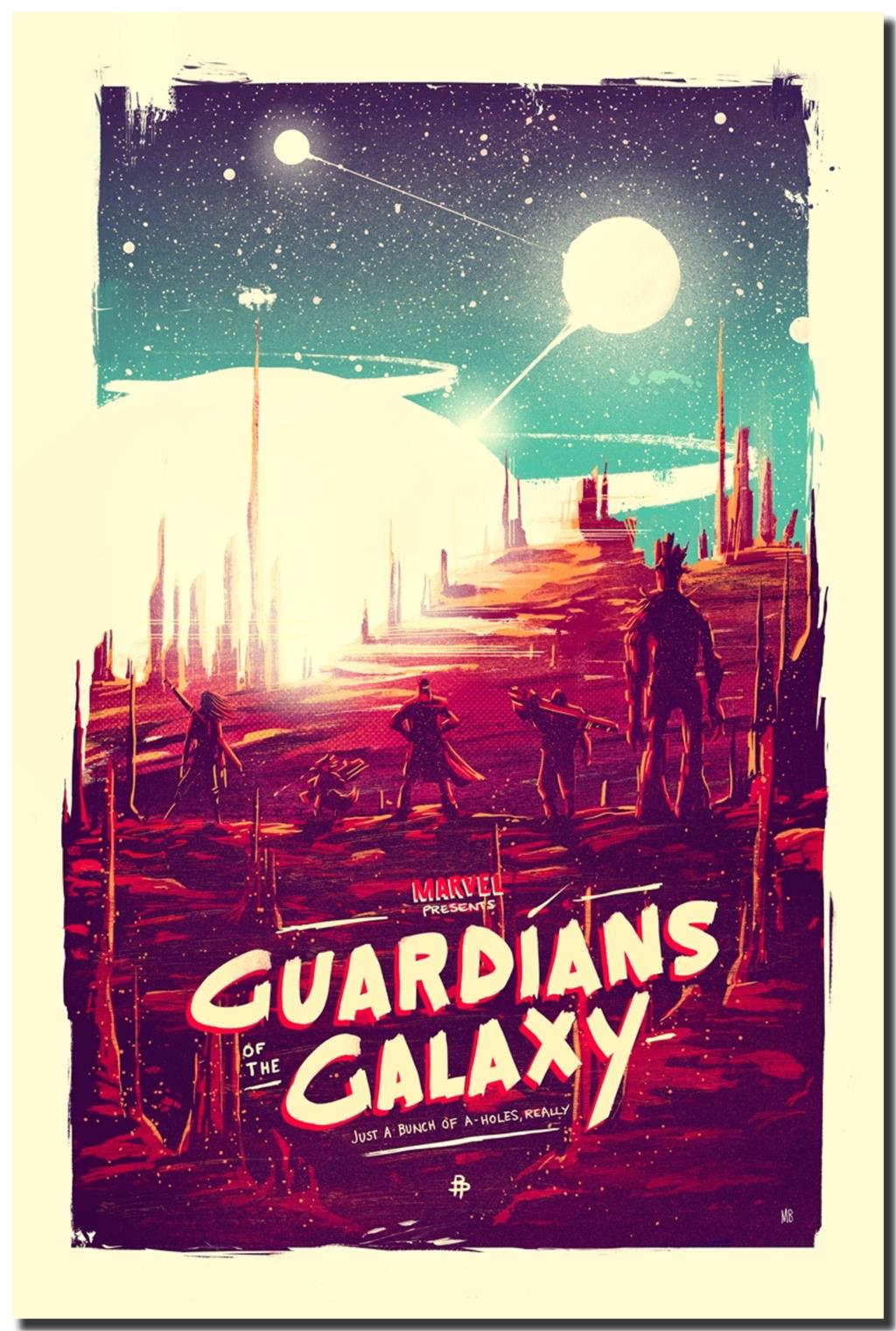 Mt Películas De Ciencia Ficción Guardianes De La Galaxia - Guardian Of The Galaxy Art , HD Wallpaper & Backgrounds