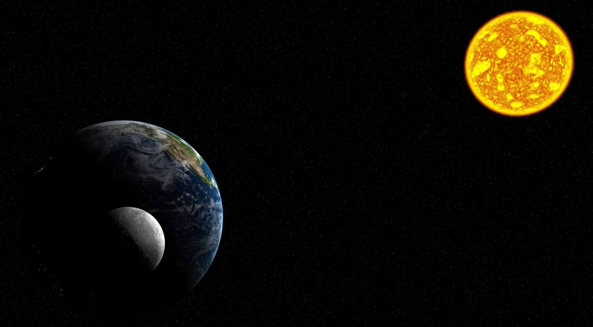 Baixar - Solar System Earth Sun , HD Wallpaper & Backgrounds