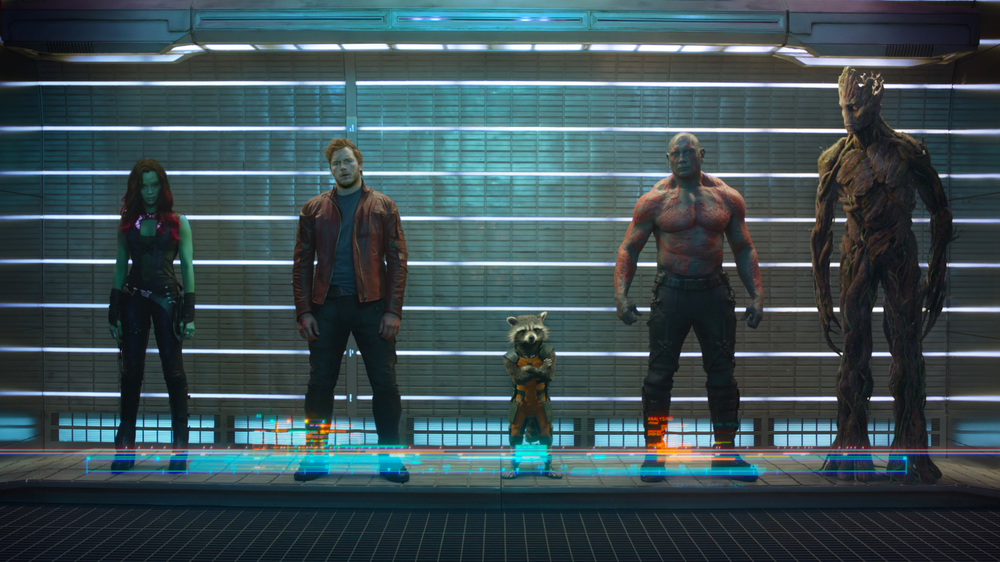 Marvel Movies Images Guardians Of The Galaxy First - Guardians Of The Galaxy Members Movie , HD Wallpaper & Backgrounds