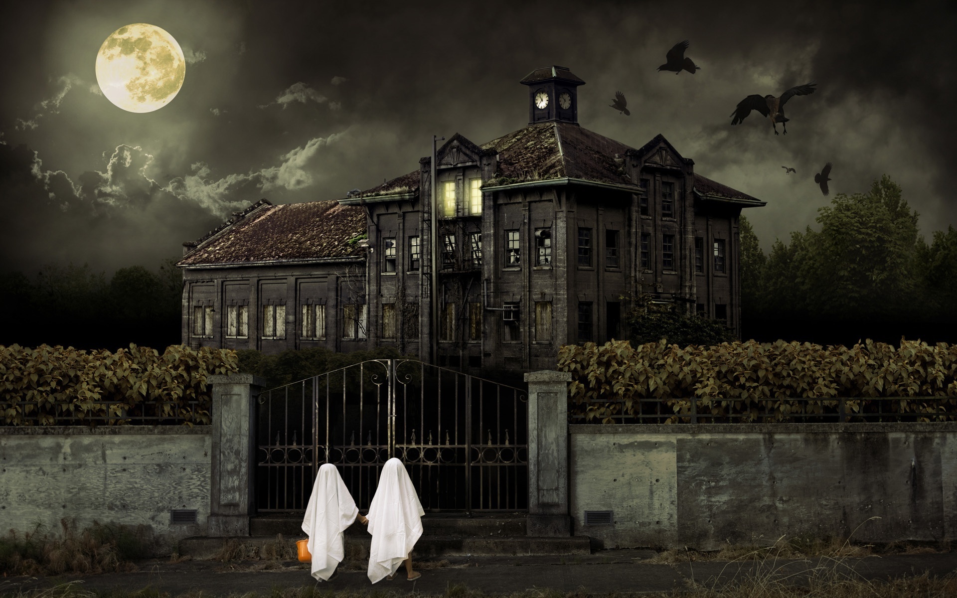 Haunted House , HD Wallpaper & Backgrounds