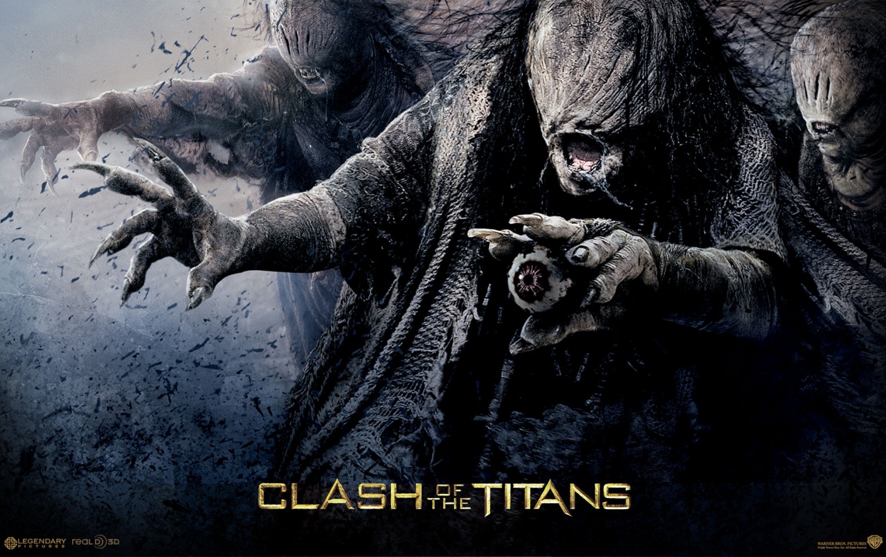 Zombies From Clash Of The Titans Wallpapers And Stock - Clash Of The Titans 2010 Witches , HD Wallpaper & Backgrounds