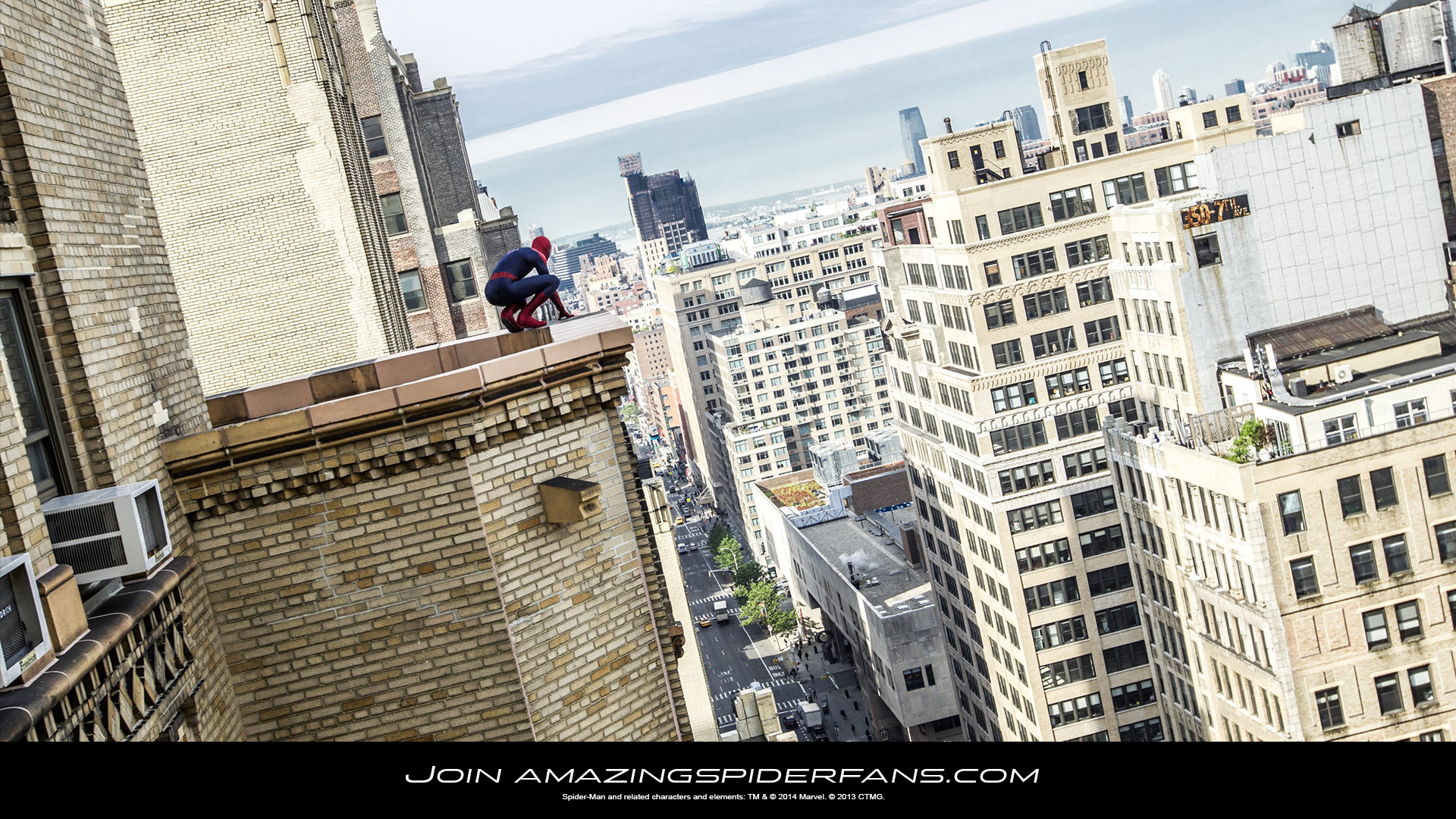 Buildings New York Spiderman , HD Wallpaper & Backgrounds