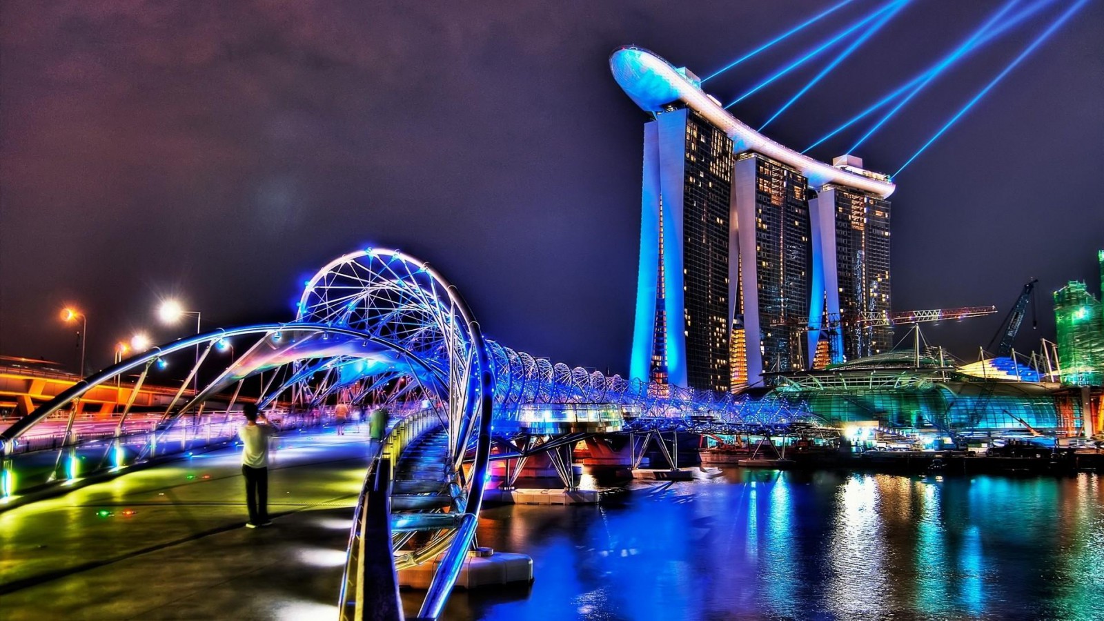 Paisajes Urbanos Edificios Modernos Para Wallpaper - Marina Bay Sands Singapore , HD Wallpaper & Backgrounds