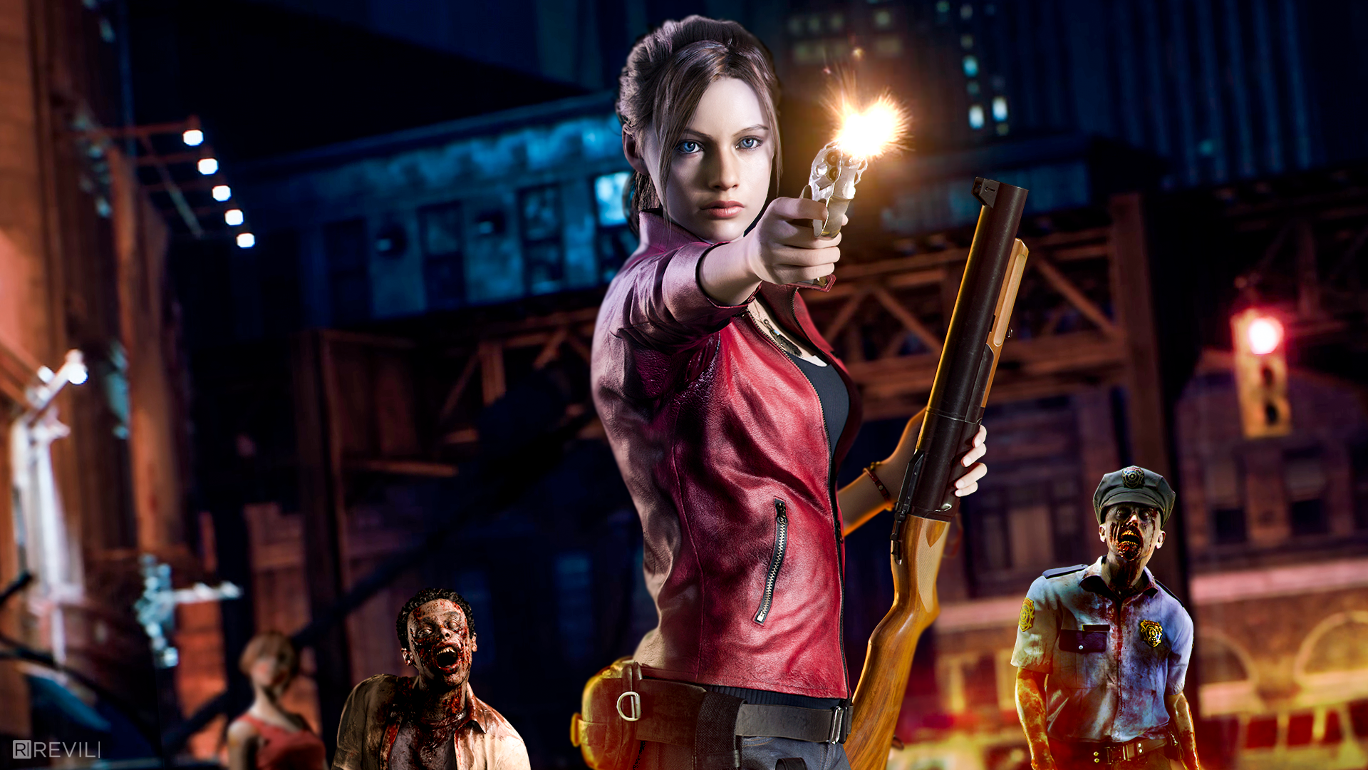 Para Desktops - - Resident Evil 2 Remake Claire , HD Wallpaper & Backgrounds