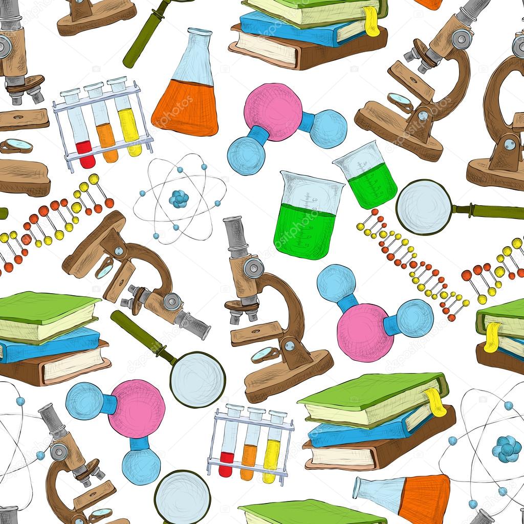 Ciencia Dibujo Fondo Transparente Ilustración De Stock - Science , HD Wallpaper & Backgrounds