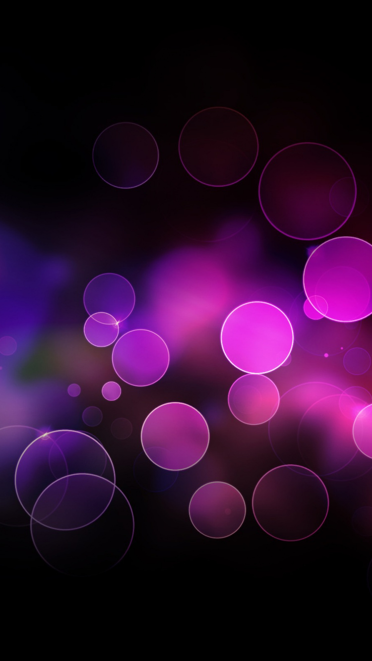 Night Social Media Light Purple Darkness Wallpaper Circle Hd Wallpaper Backgrounds Download