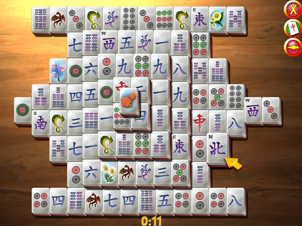 Mahjong Windows The Standard Majhong Solitaire Layout - Mahjong , HD Wallpaper & Backgrounds