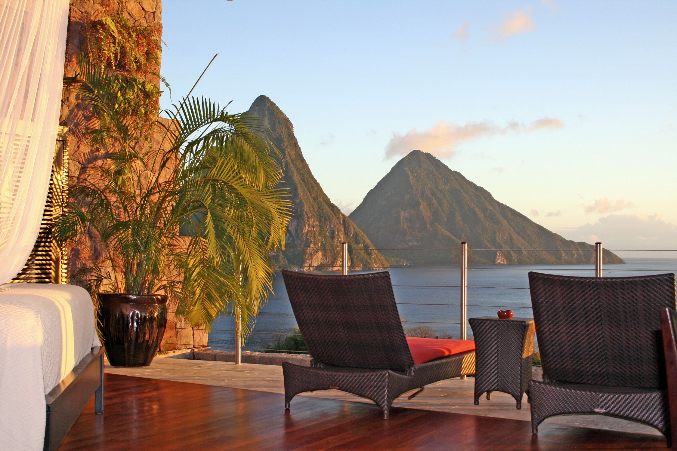 St Lucia Paradise Island Caribbean West Indies, Oceans, - Pitons , HD Wallpaper & Backgrounds