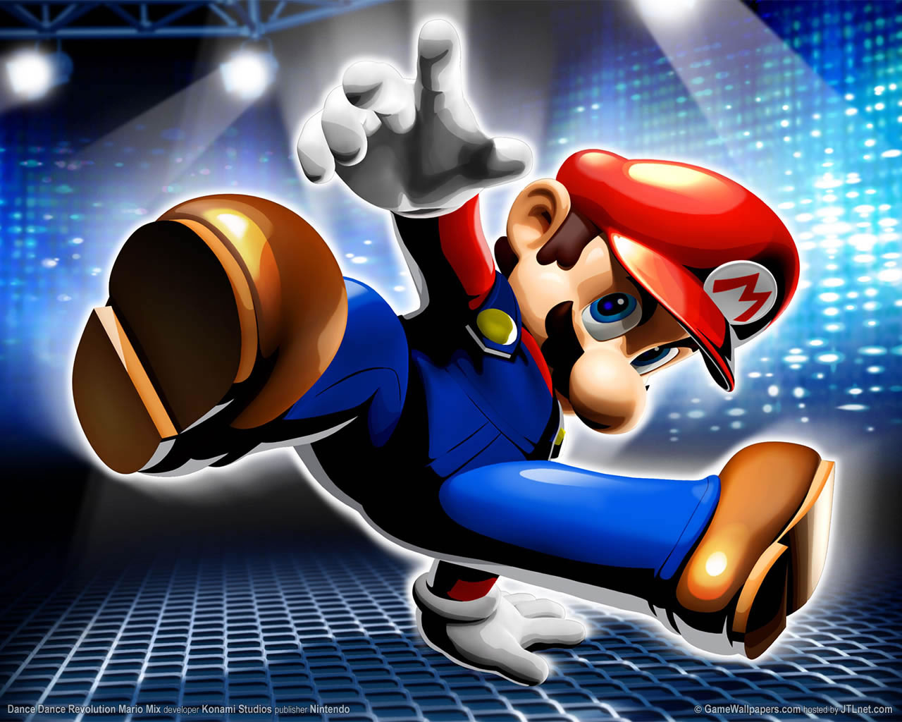 Wallpapers Juego Super Mario Bros - Dance Mario , HD Wallpaper & Backgrounds
