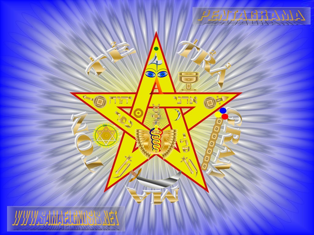 Pentagrama Esoterico - Chromatic Led Watch Thinkgeek , HD Wallpaper & Backgrounds