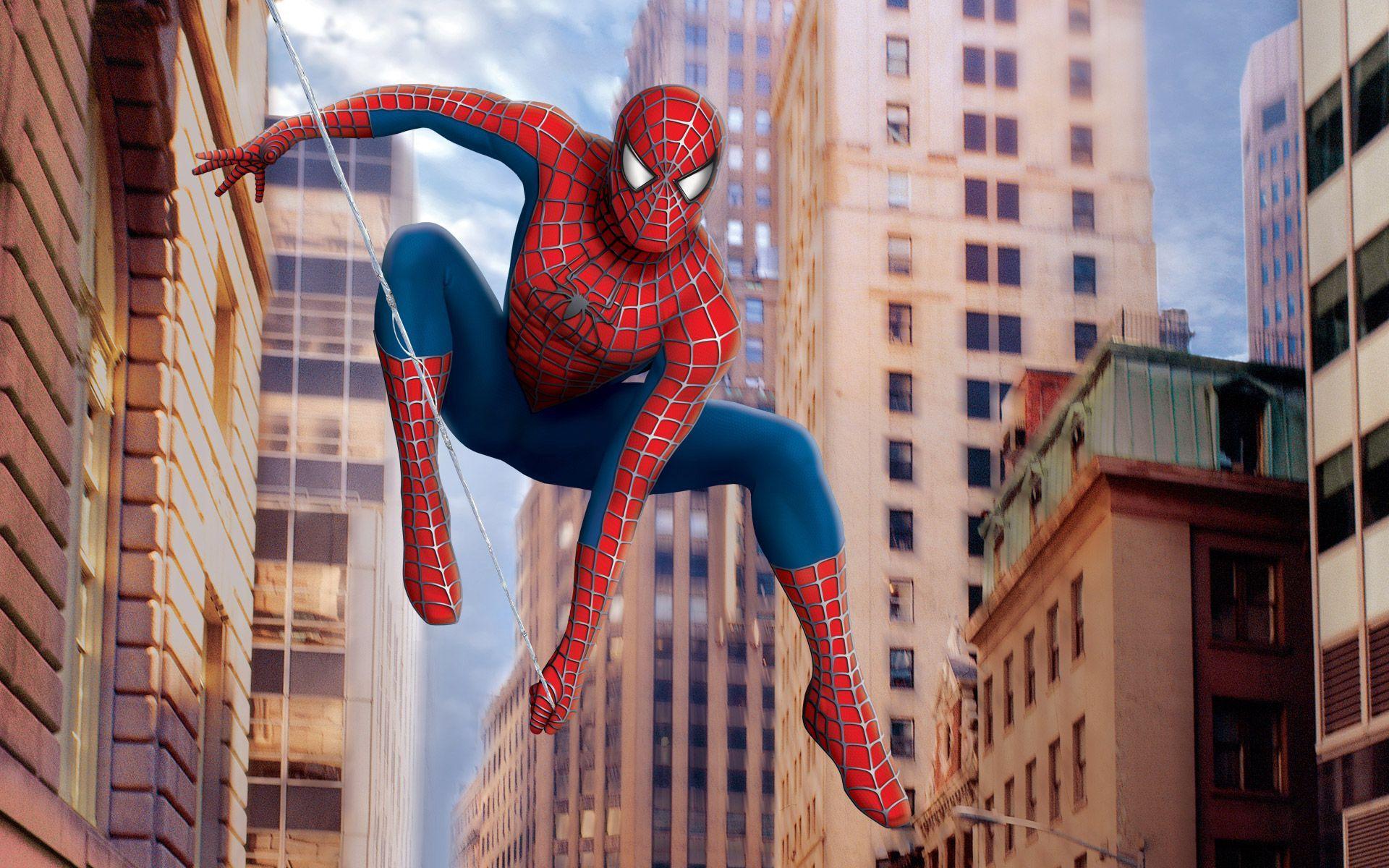 Jumping Spider-man - Doctor Octopus , HD Wallpaper & Backgrounds