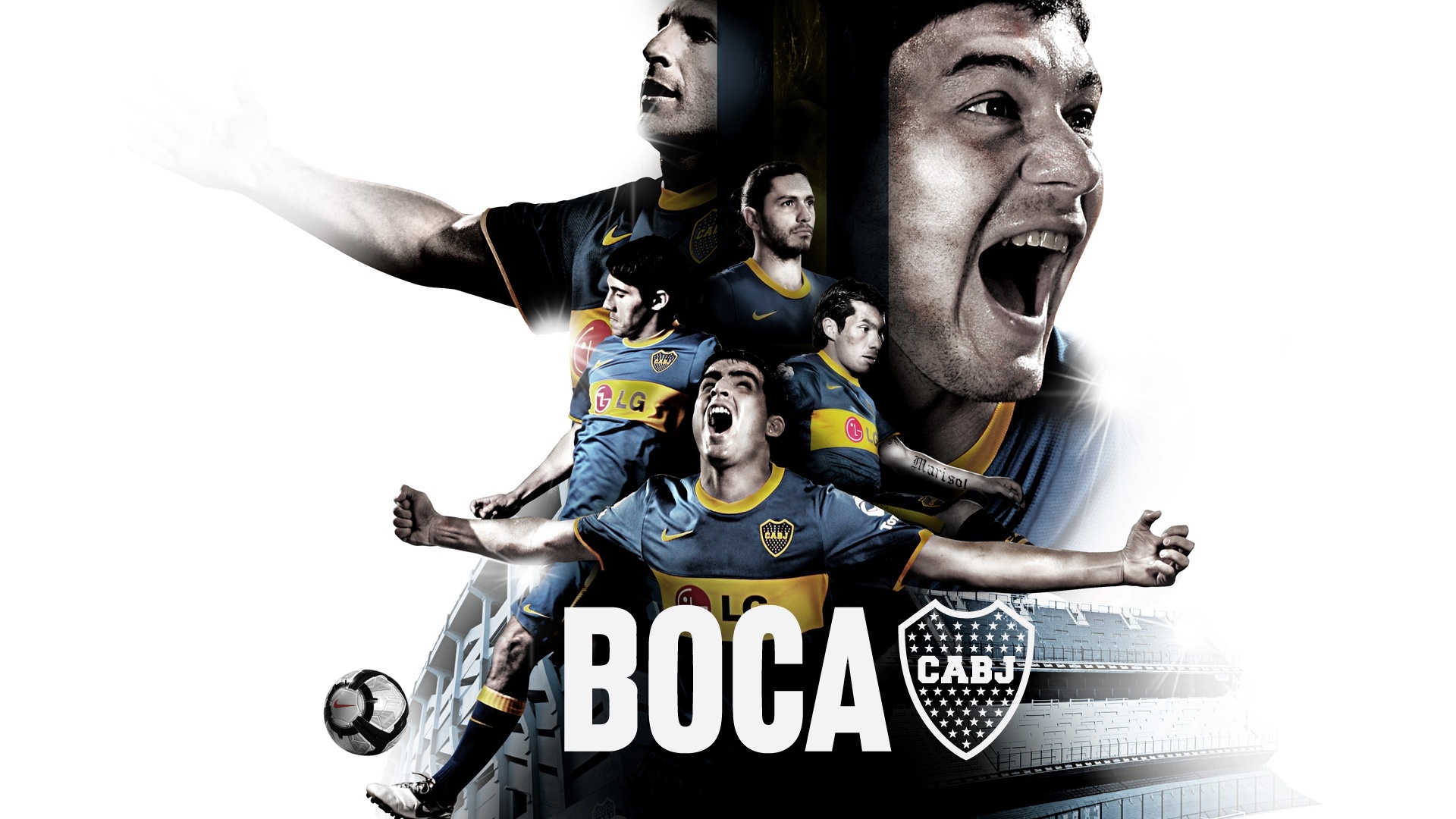 Wallpapers De Boca Juniors - Boca Juniors , HD Wallpaper & Backgrounds