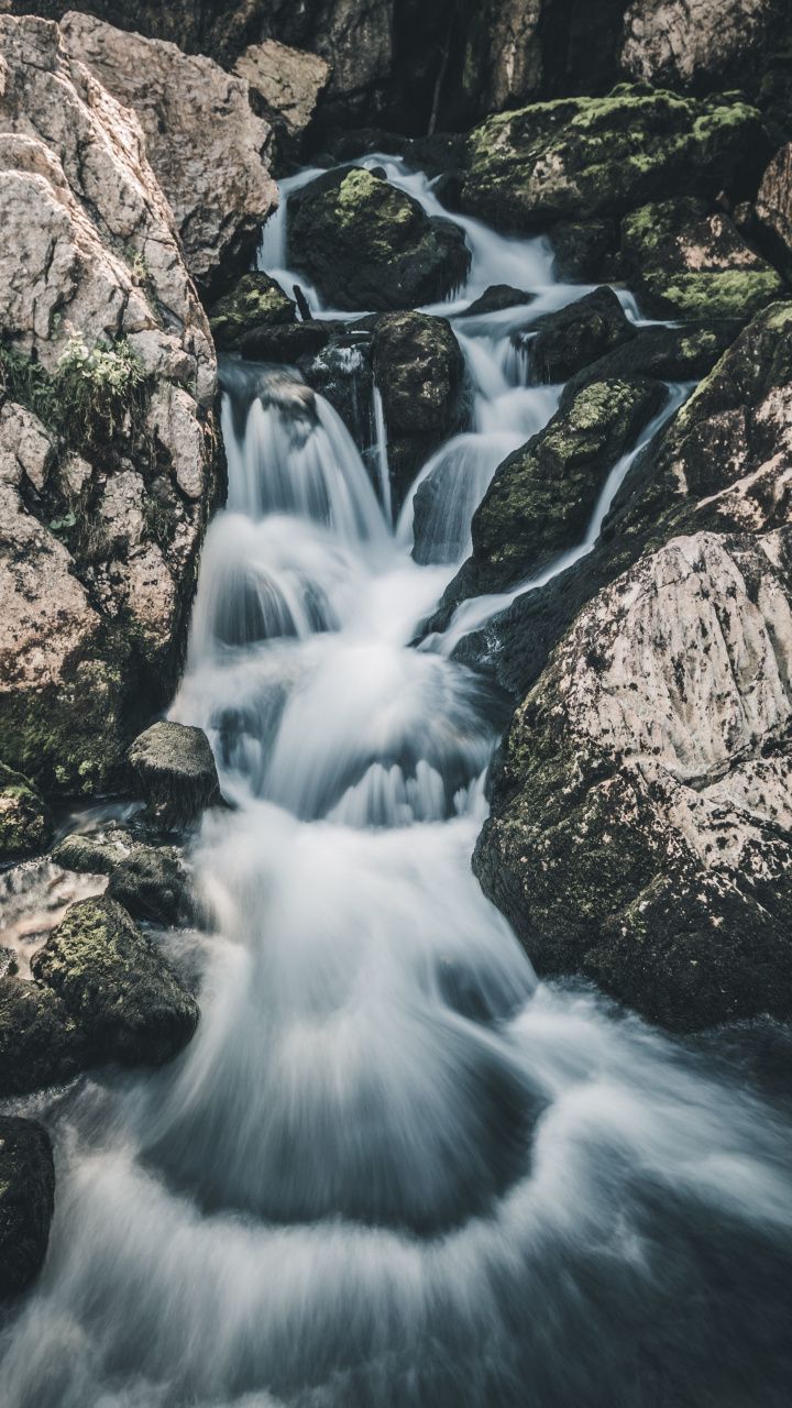 Gollinger Wasserfall, Nature, Flow, Waterfall, Rocks, - Zeit Liegt Die Kraft , HD Wallpaper & Backgrounds