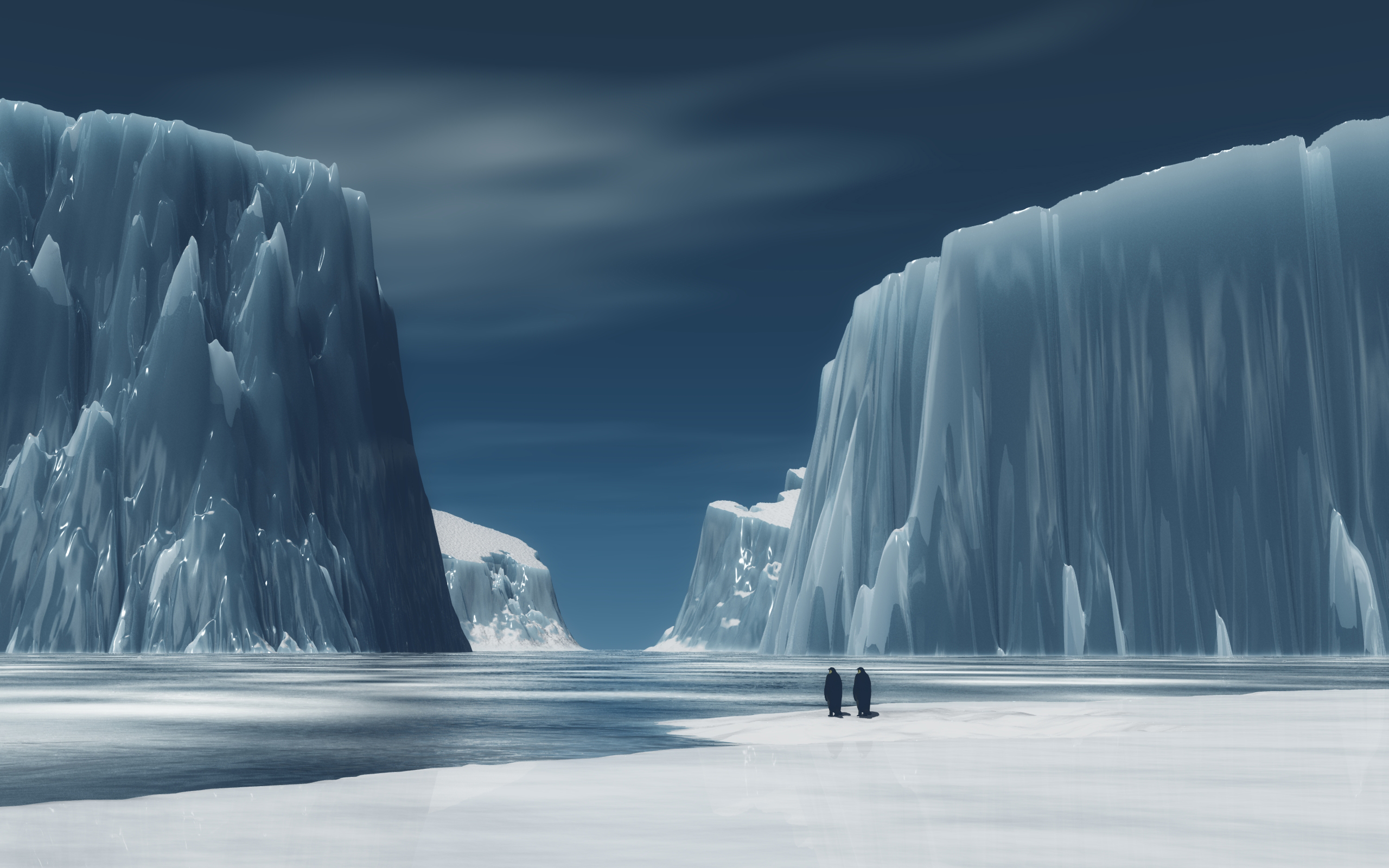 Download - Ice Mountains In Antarctica , HD Wallpaper & Backgrounds