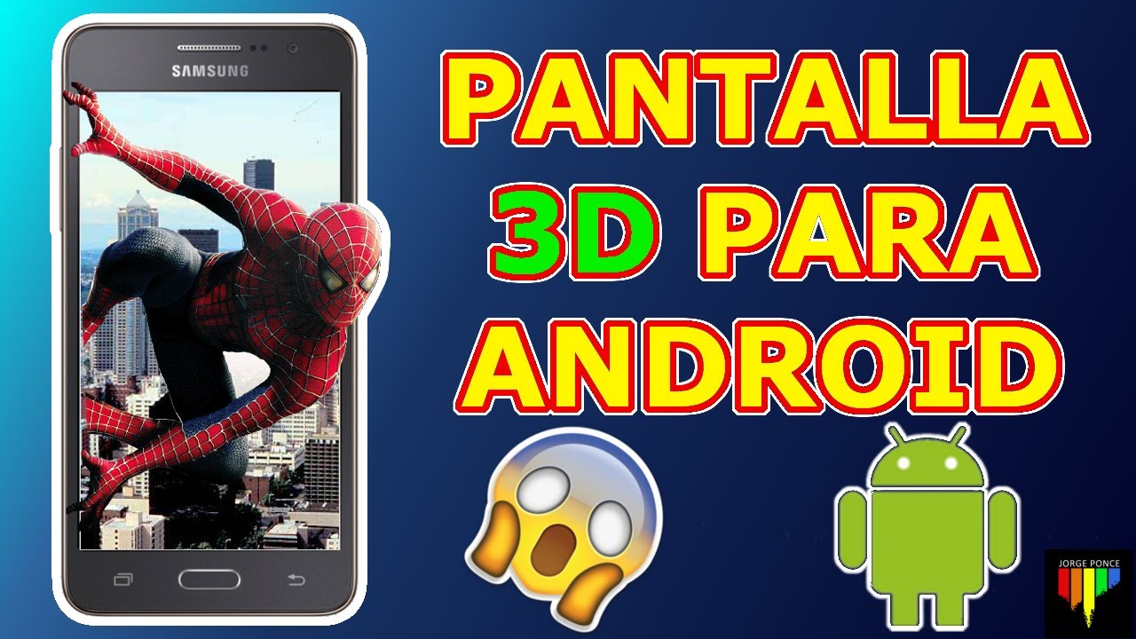 Pantalla 3d Para Cualquier Teléfono Android - Fondos 3d Para Celular , HD Wallpaper & Backgrounds