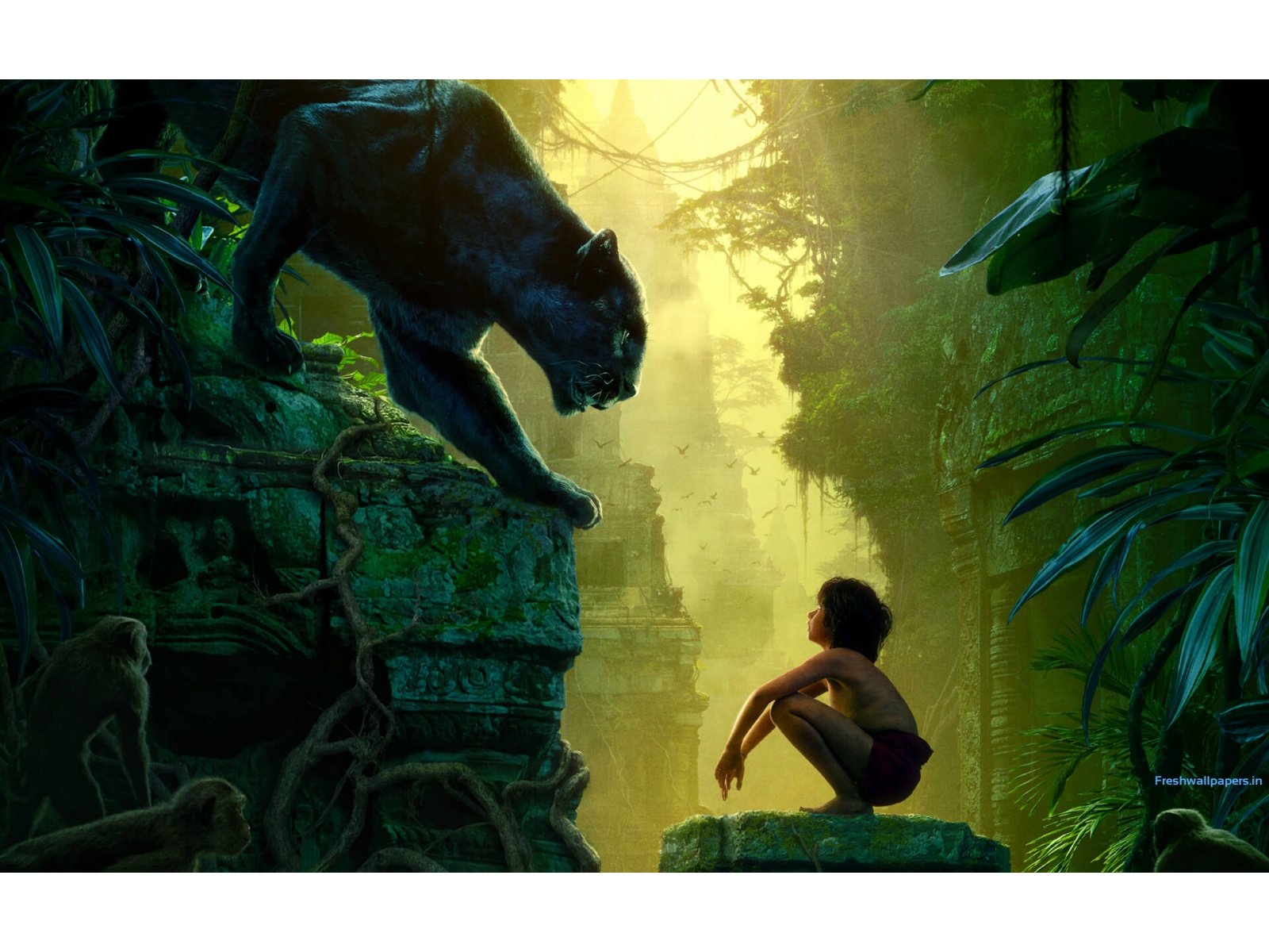 Jungle Book Hd Wallpaper - Jungle Book Full Hd , HD Wallpaper & Backgrounds