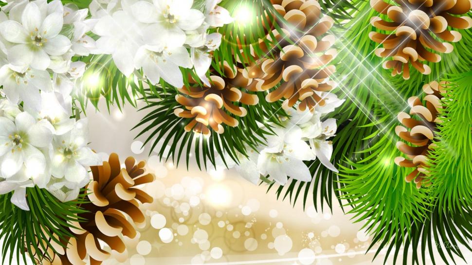 Joyful Seasons Wallpaper - Święta Bożego Narodzenia Grafika , HD Wallpaper & Backgrounds