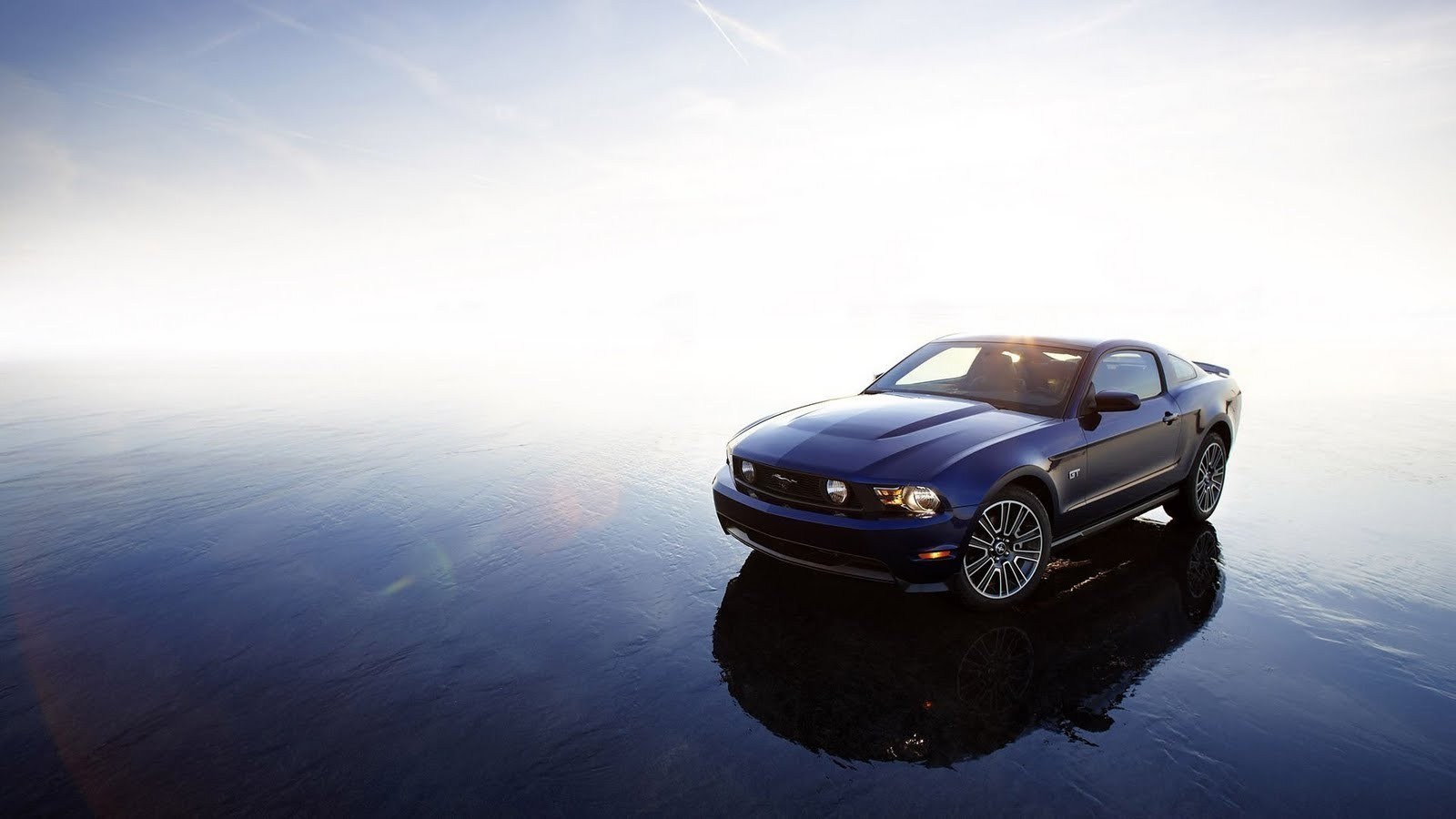Ford Mustang Hd Desktop Hintergrund Mit M Dchen Cadillac - 2010 Ford Mustang , HD Wallpaper & Backgrounds